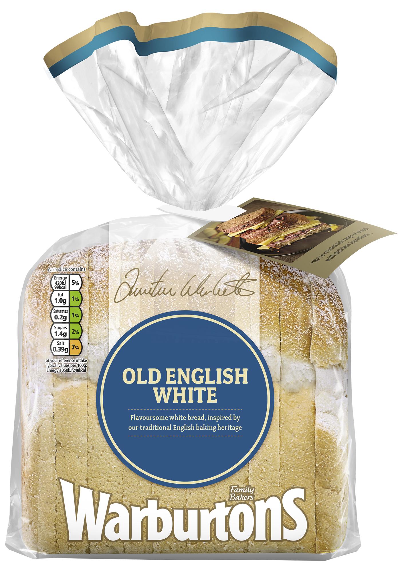 Warburtons Premium Old English White Bread 400g thumbnail 2
