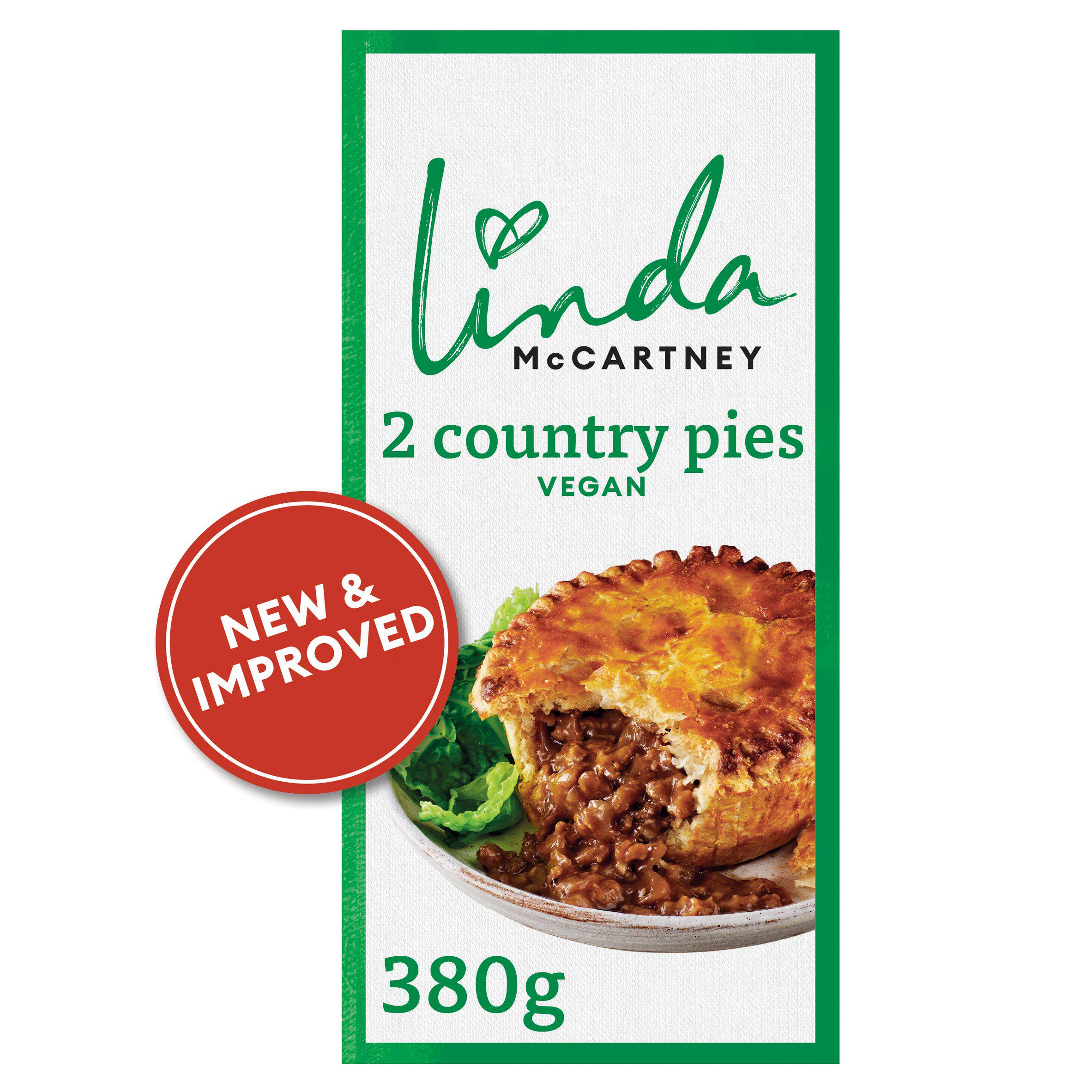 Linda McCartney 2 Frozen Country Pies Deep Fill