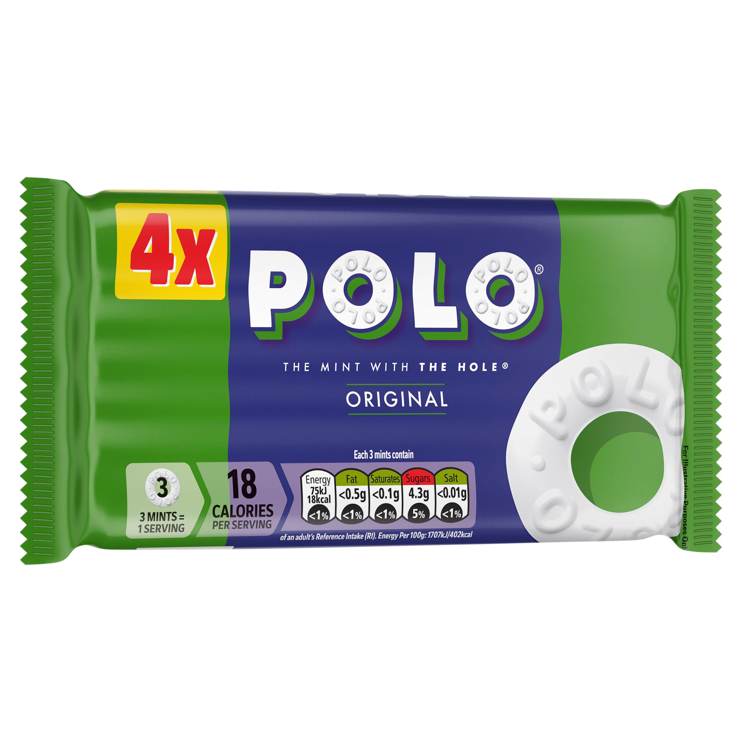 Polo Original Mints Roll Multipack x4 34g thumbnail 2