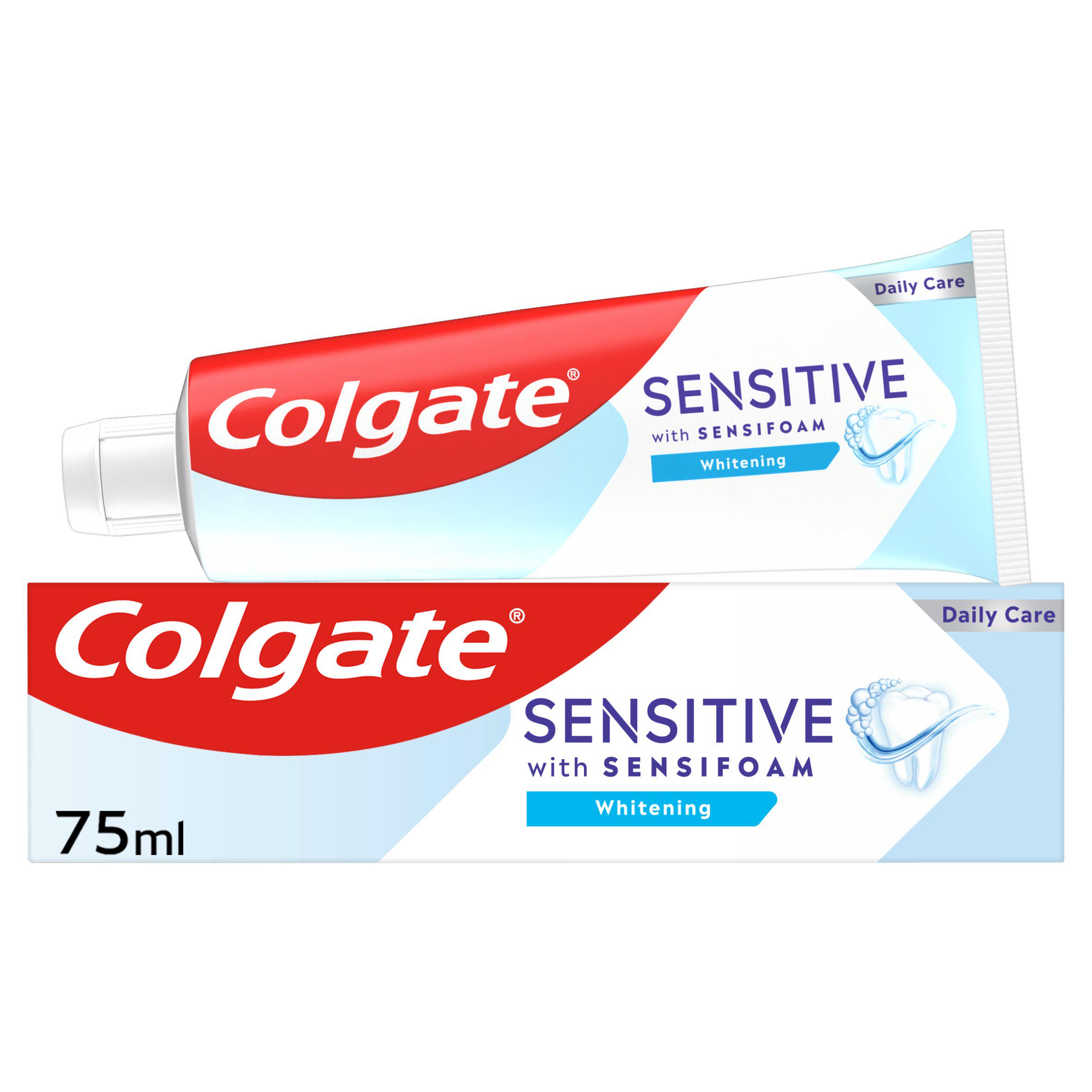 Colgate Sensifoam Sensitive Teeth Whitening Toothpaste