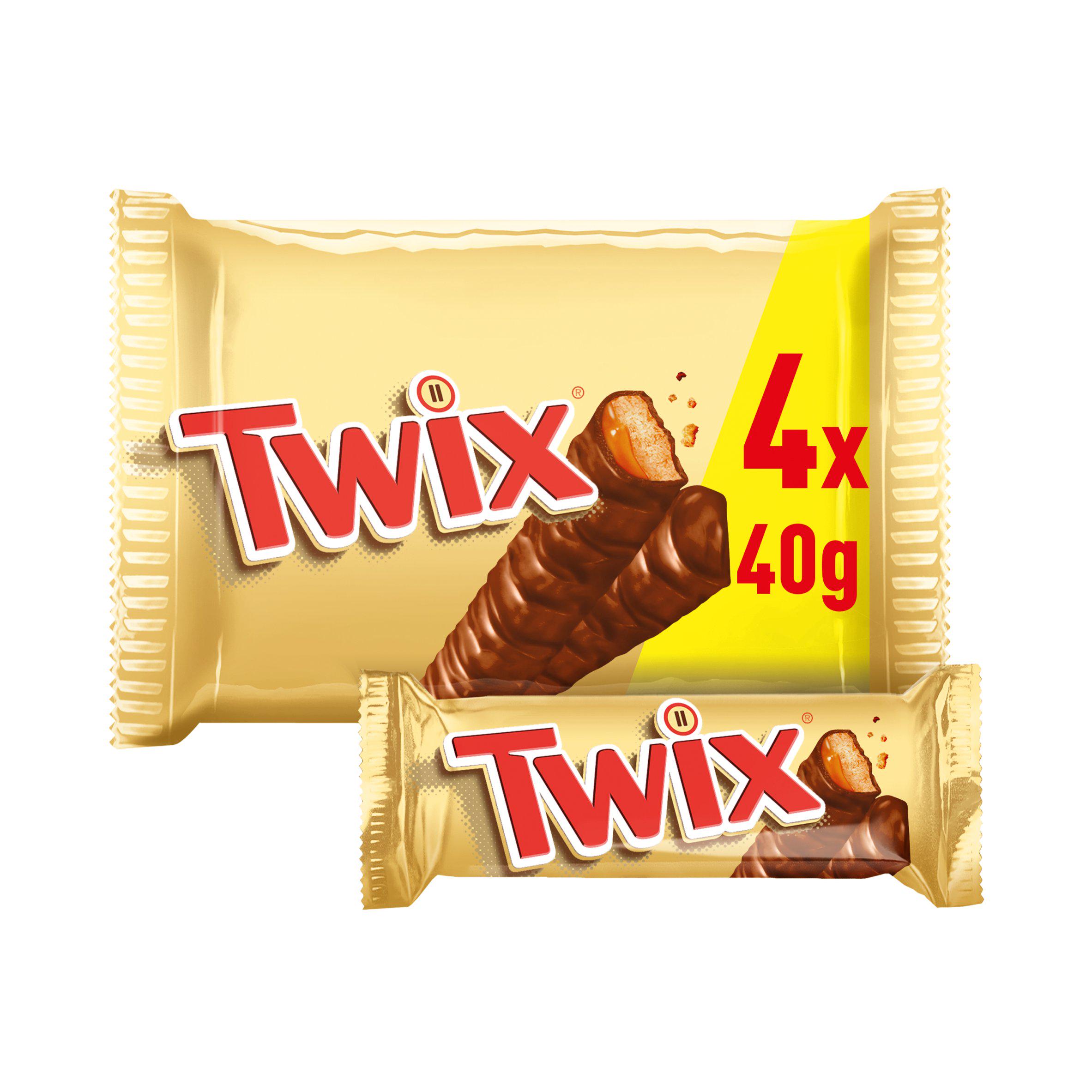 Caramel & Milk Chocolate Fingers Twin Biscuit Snack Bars Multipack