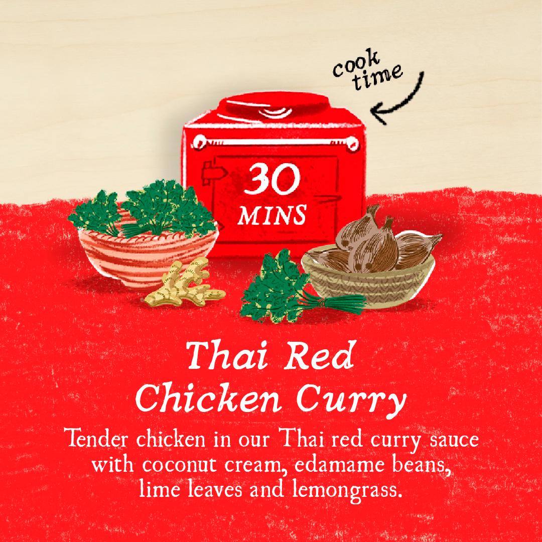 Charlie Bigham's Thai Red Curry 835g (Serves 2) thumbnail 5