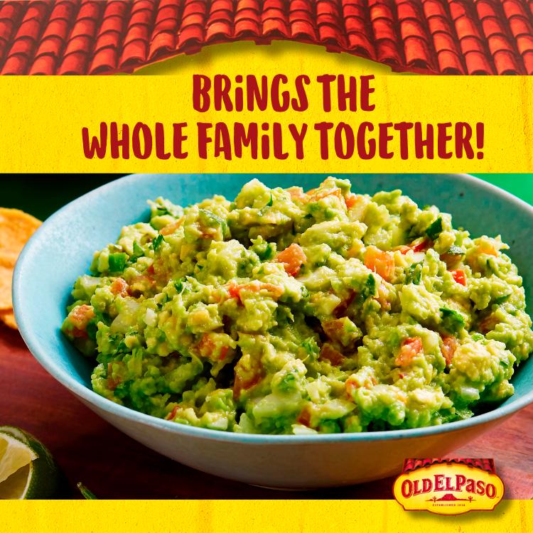 Old El Paso Mexican Squeezy Chunky Guacamole 240g thumbnail 3