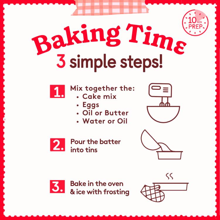 Betty Crocker Zesty Lemon Cake Mix 425g thumbnail 5