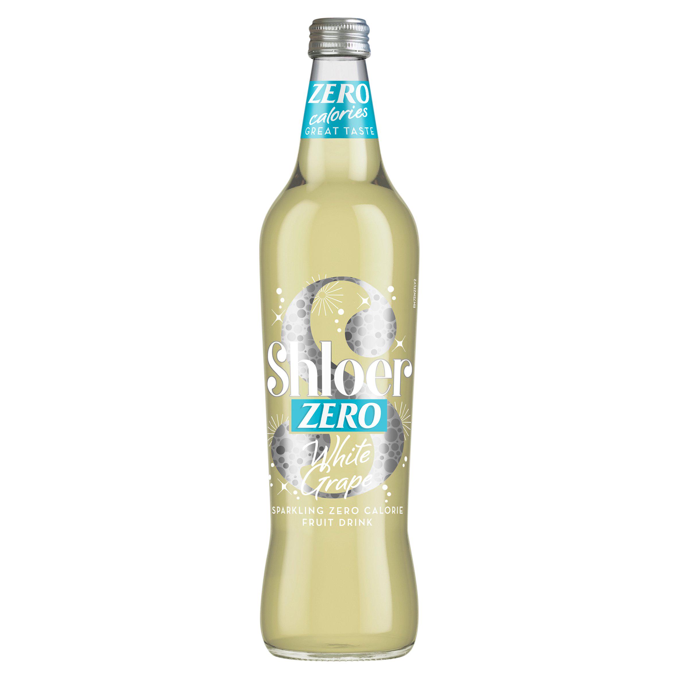 Shloer Zero Calorie Sparkling White Grape Drink