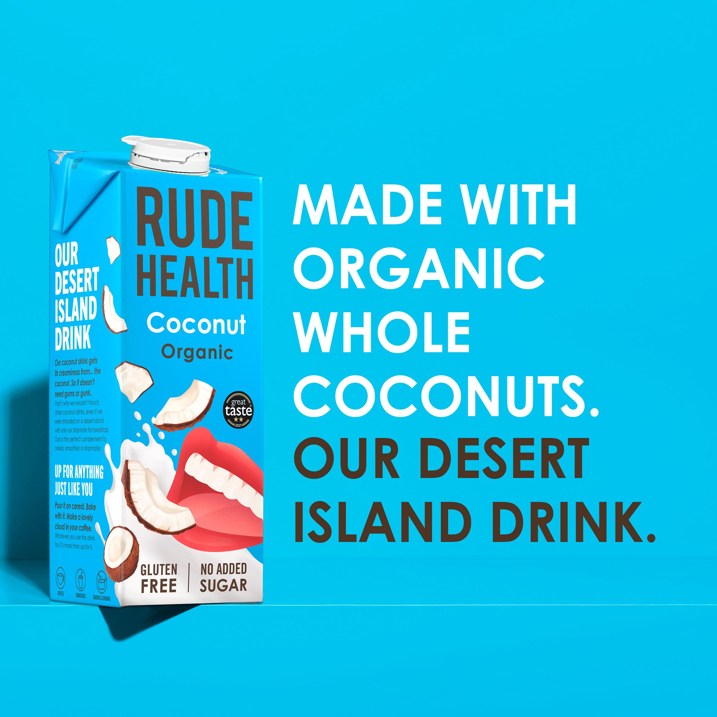 Rude Health Coconut Drink 1L thumbnail 2