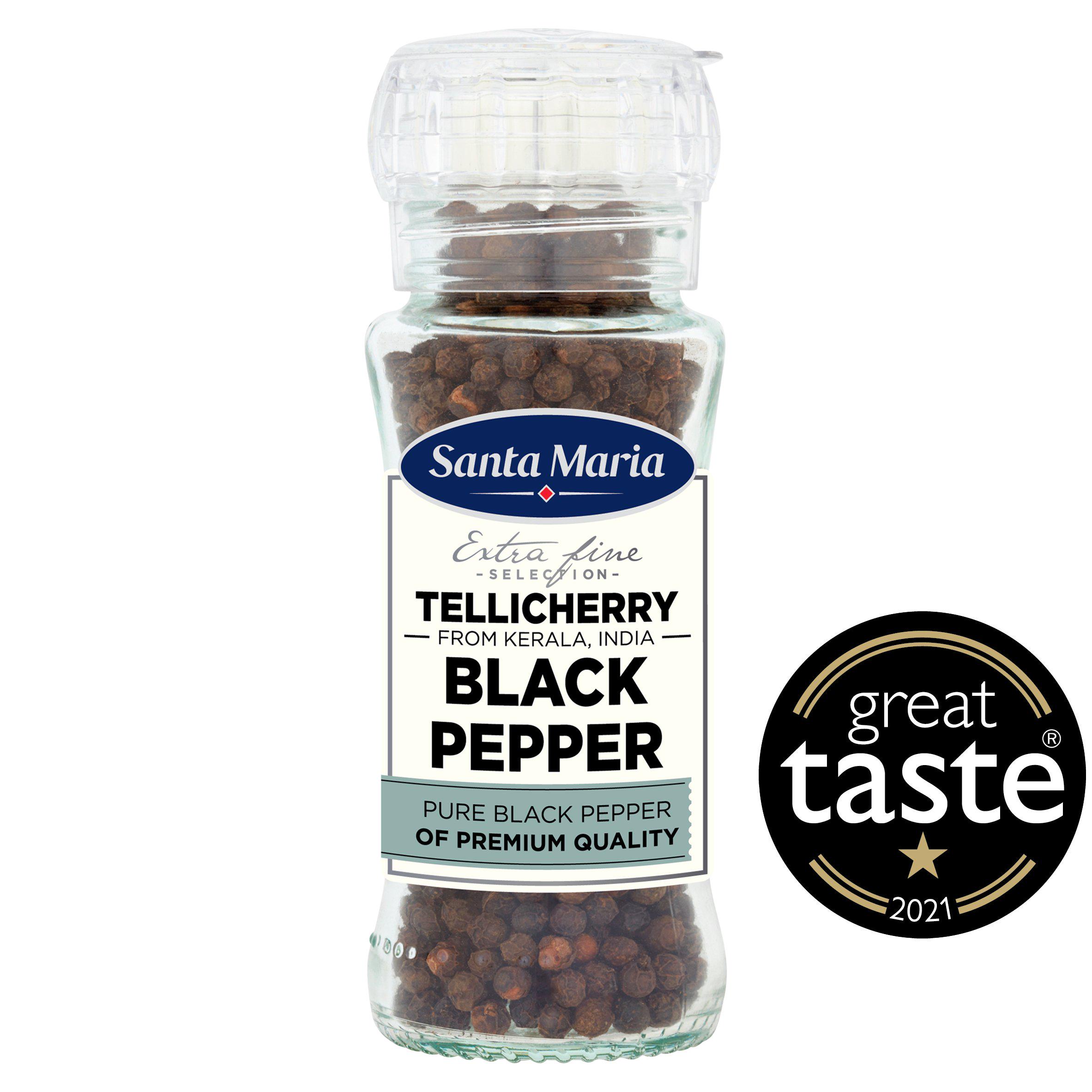 Santa Maria Tellicherry Black Pepper Grinder