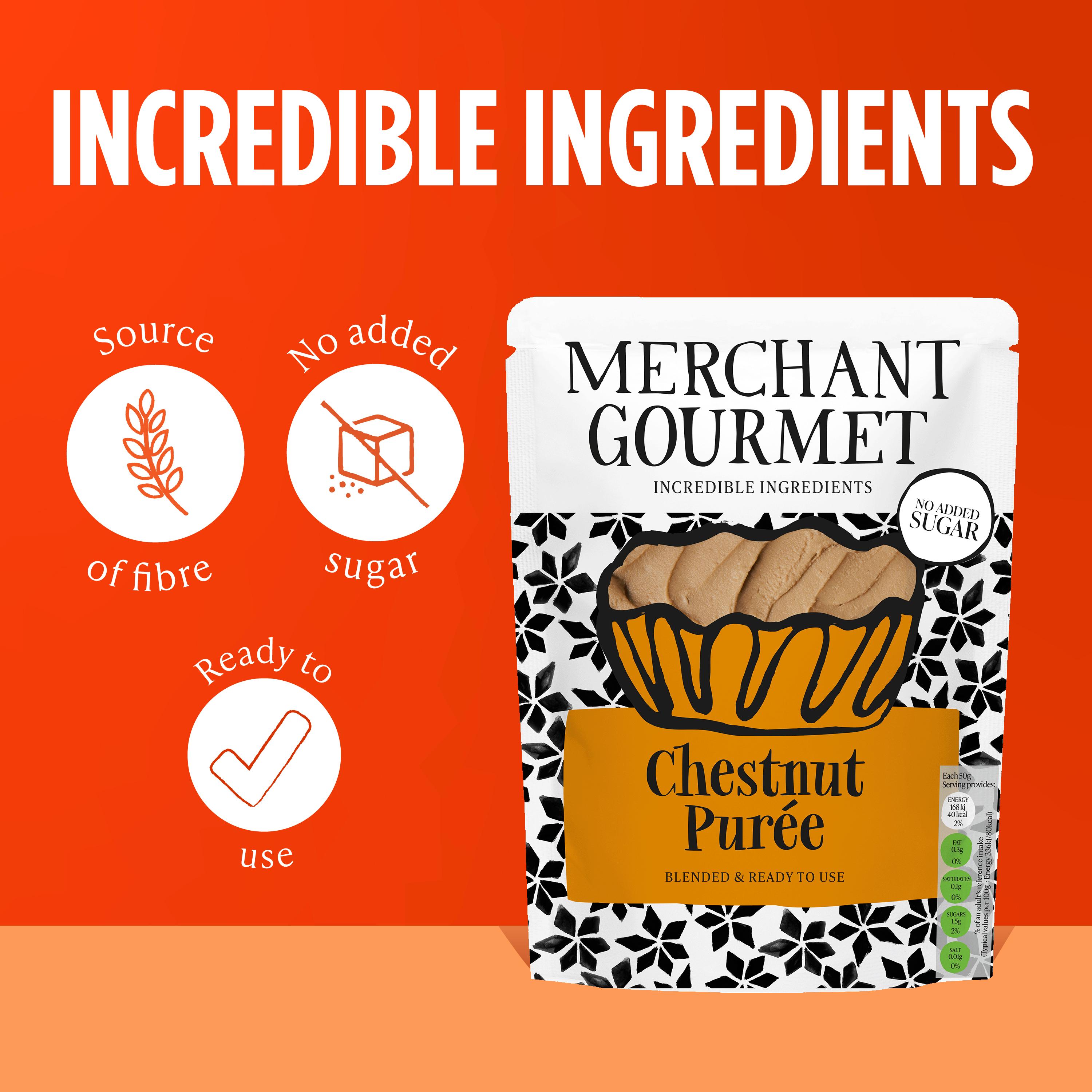 Merchant Gourmet Chestnut Puree 200g thumbnail 3