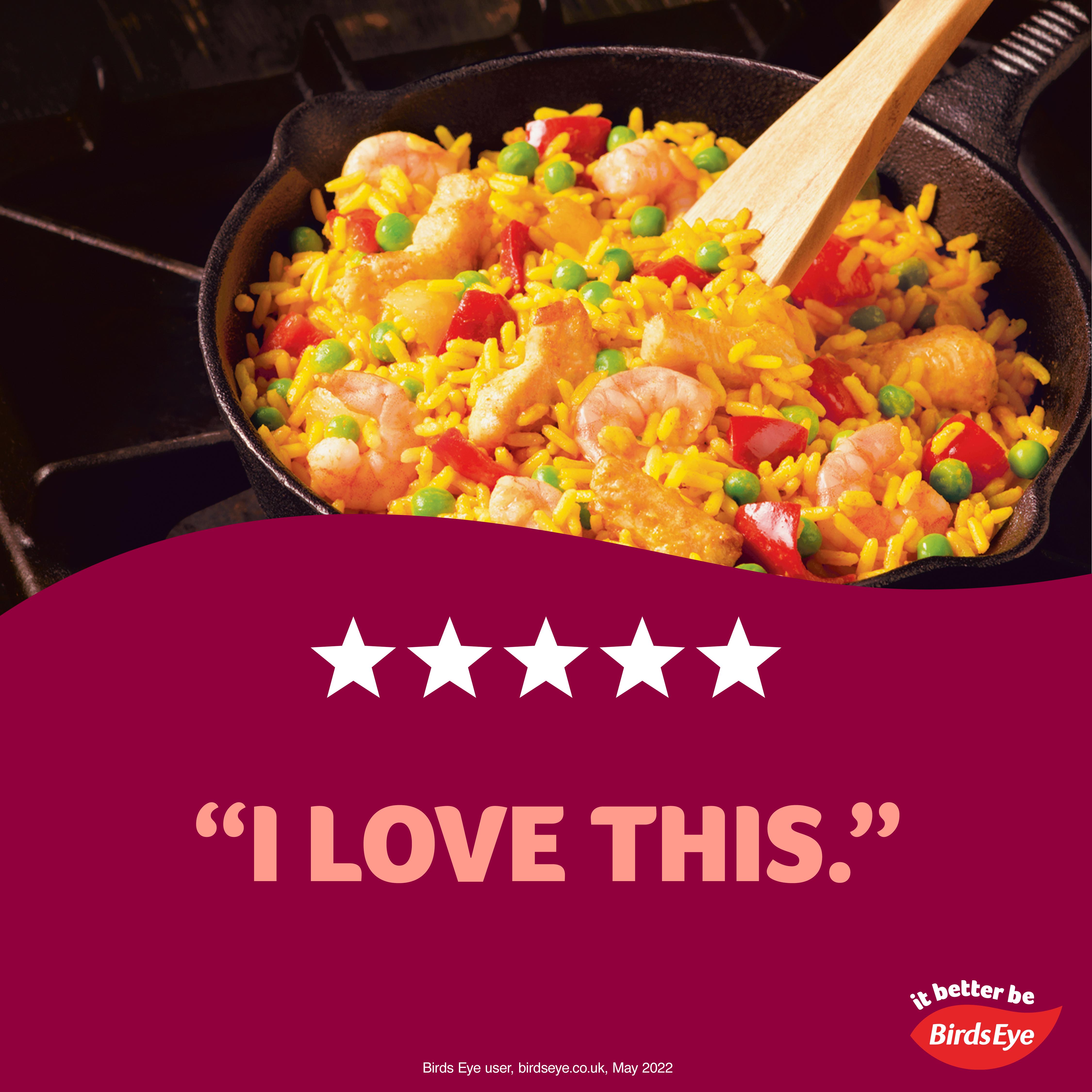 Birds Eye Inspirations Spanish Paella With Chicken & Prawns 350g thumbnail 3