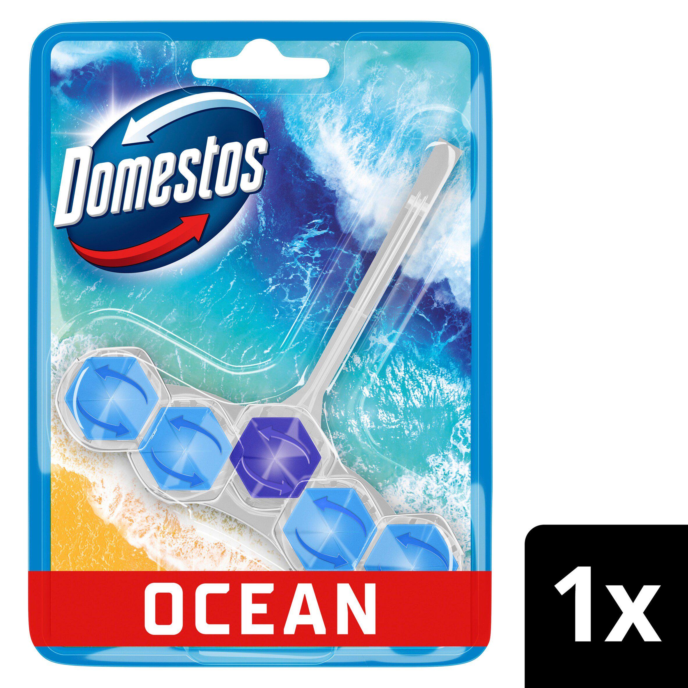 Domestos Domestos Power 5 Toilet Rim Block Ocean 55 g