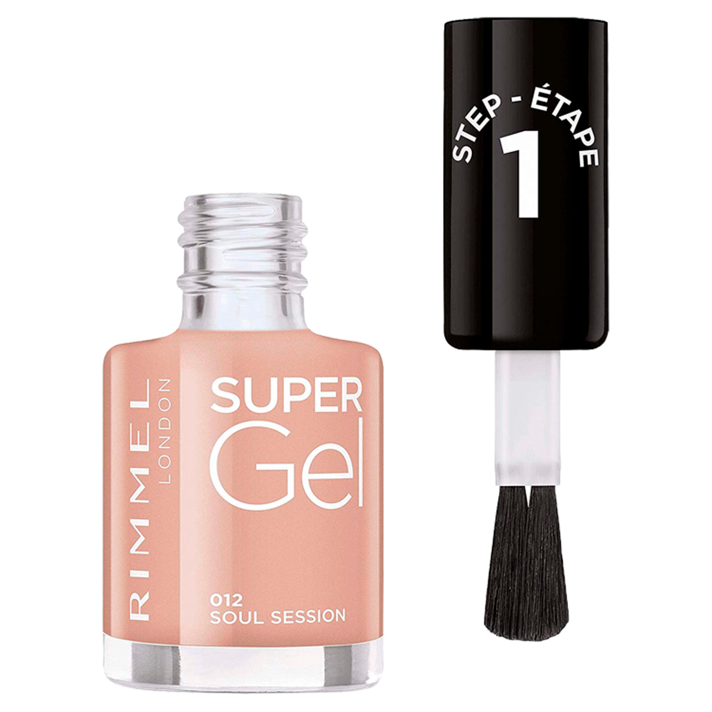 Rimmel London Super Gel Nail Polish 012 Soul Session 12ml
