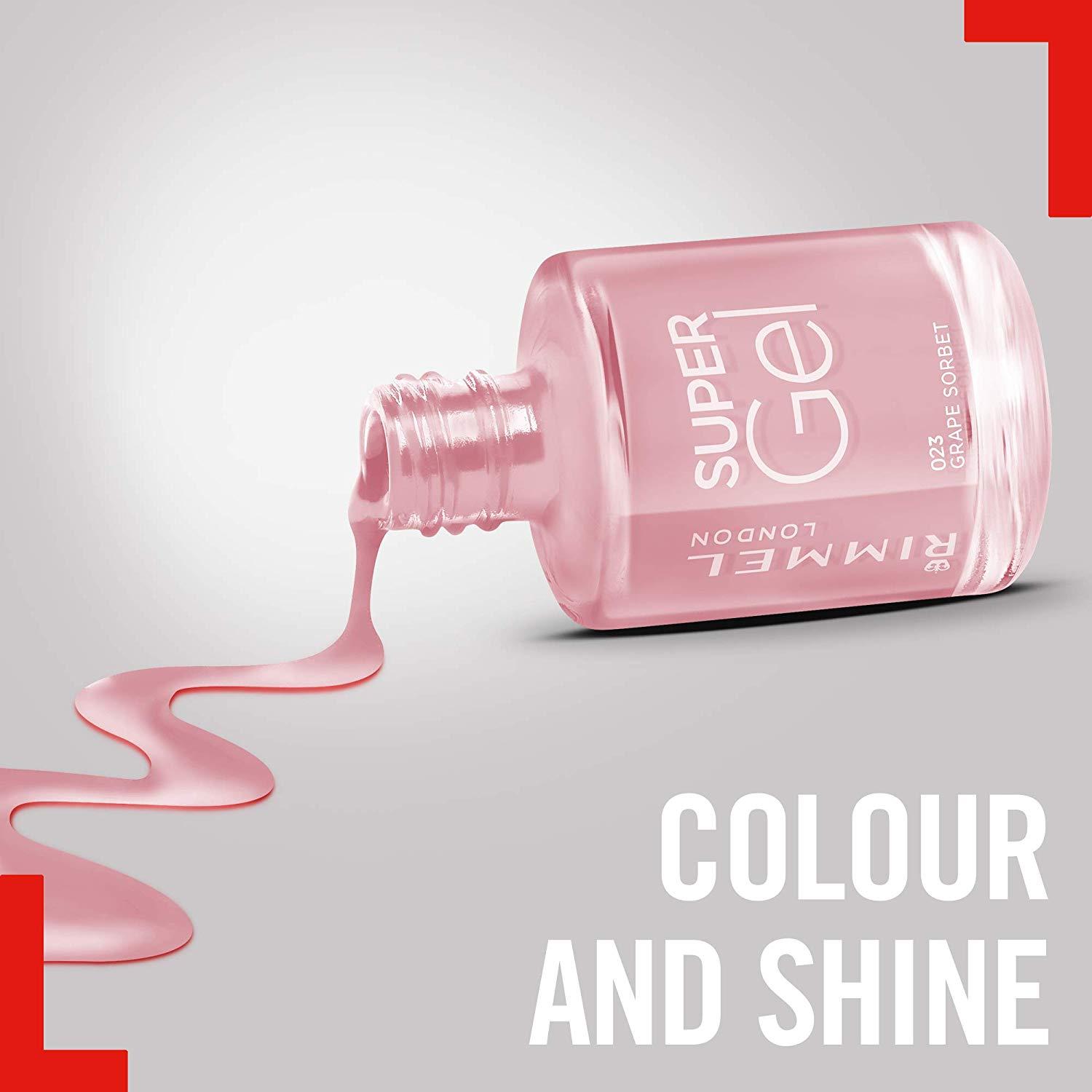Rimmel Super Gel Grape Sorbet Nail Polish thumbnail 3