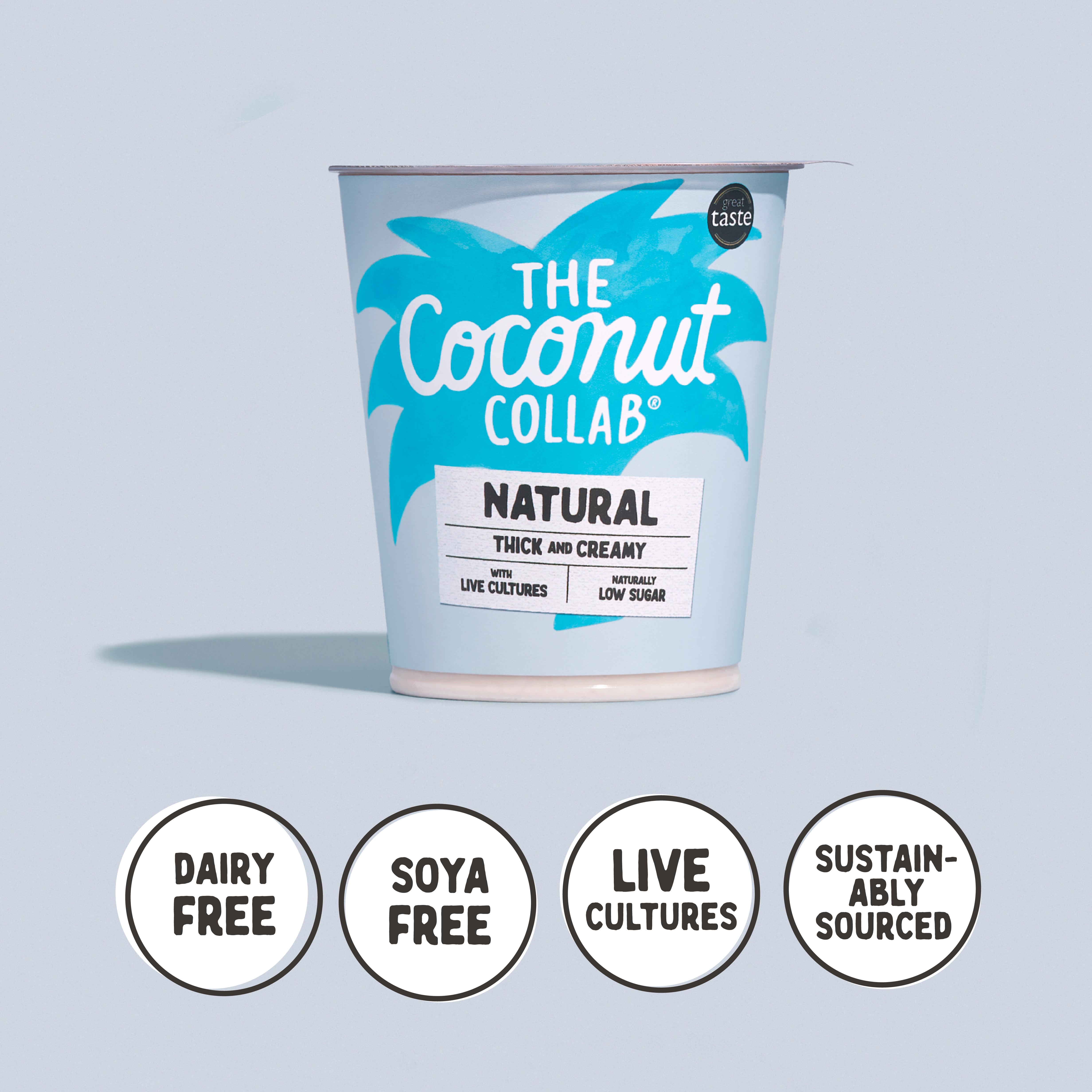 The Coconut Collab Natural Coconut Yoghurt 350g thumbnail 4