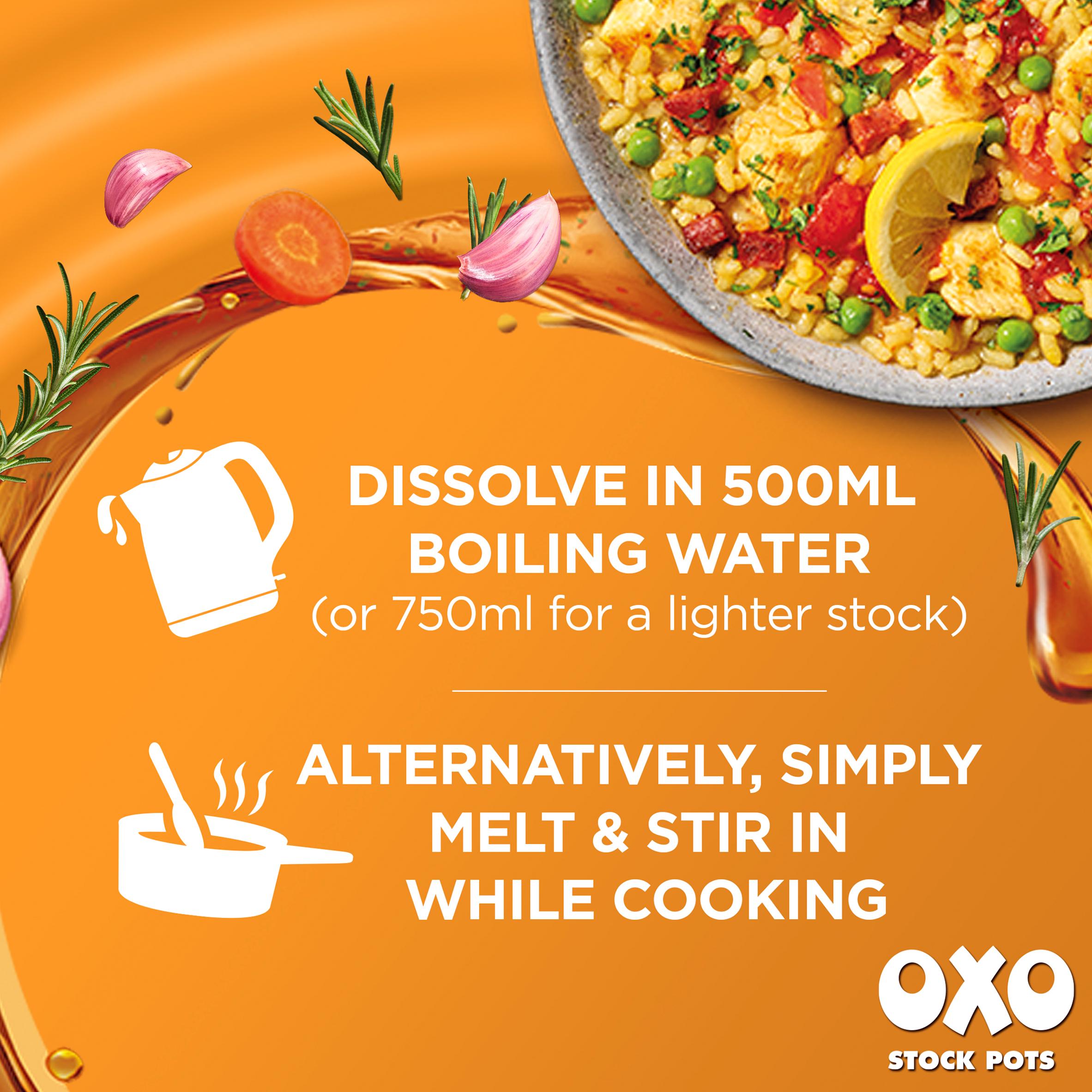 Oxo Reduced Salt Chicken with Bay and Parsley Stock Pots x4 80g thumbnail 3