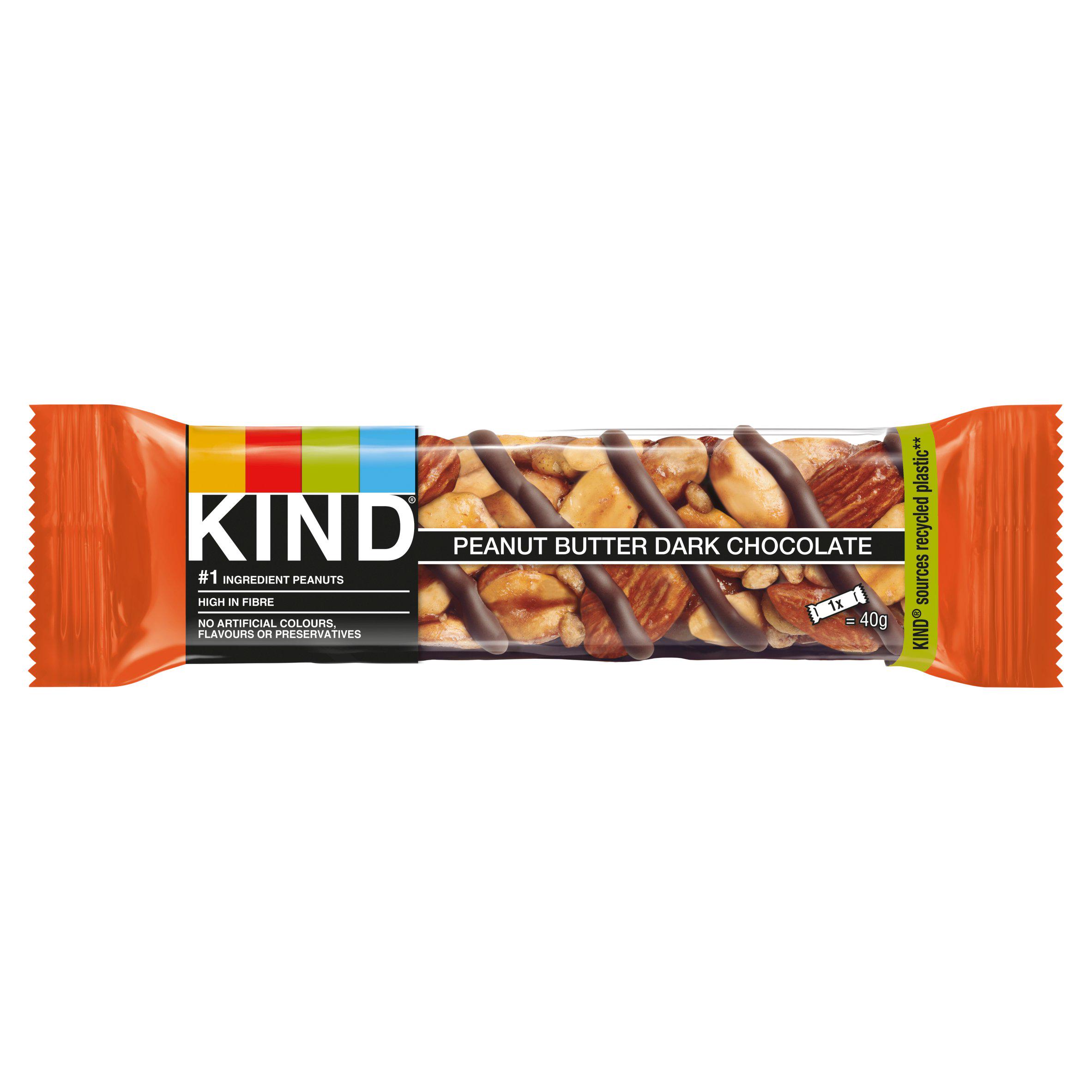 KIND Peanut Butter & Dark Chocolate Snack Bar 