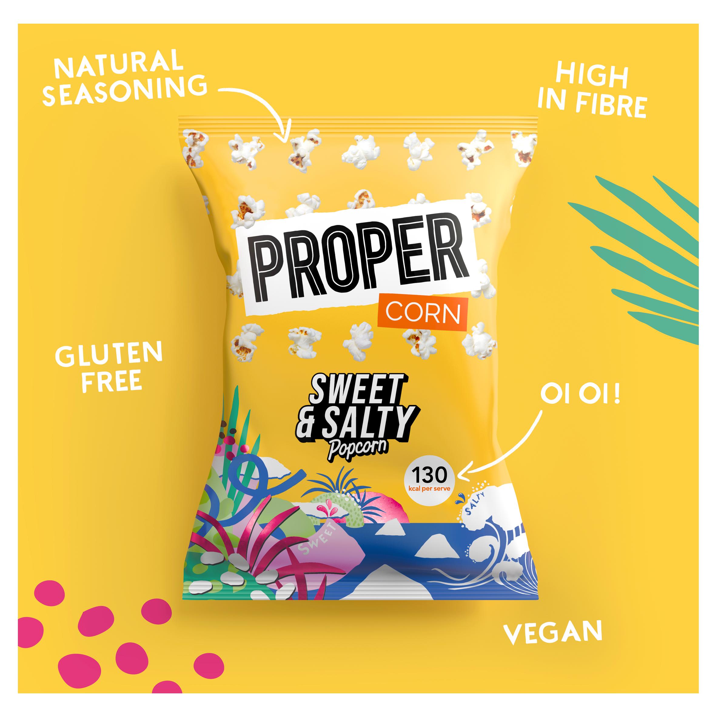 Propercorn Sweet & Salty Popcorn 90g thumbnail 2
