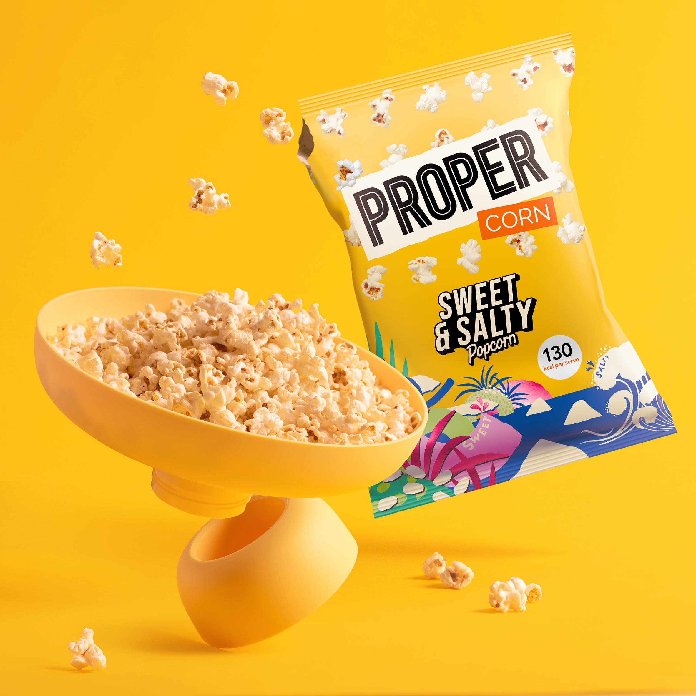 Propercorn Sweet & Salty Popcorn 90g thumbnail 3