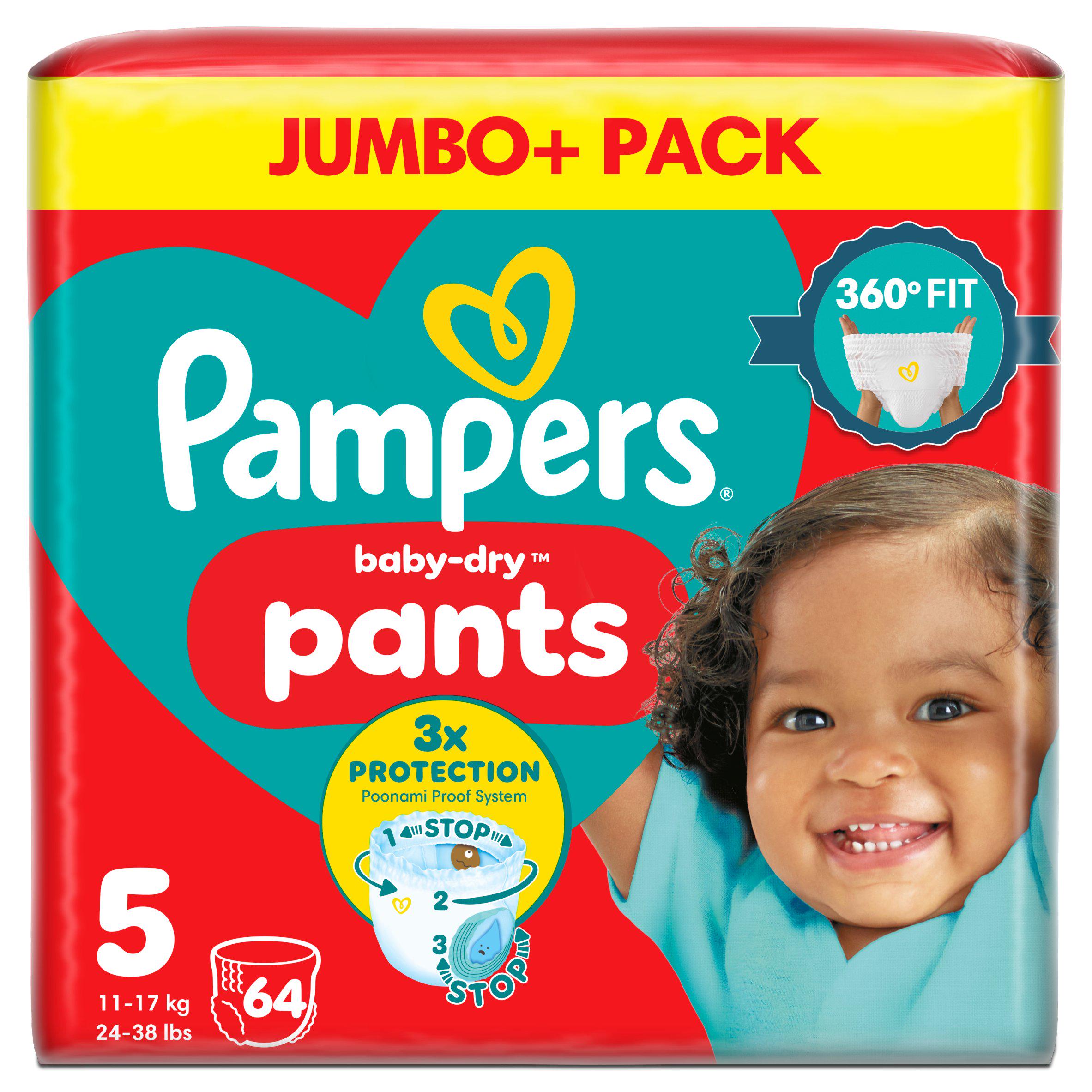Baby-Dry Nappy Pants Size 5 Nappy Pants