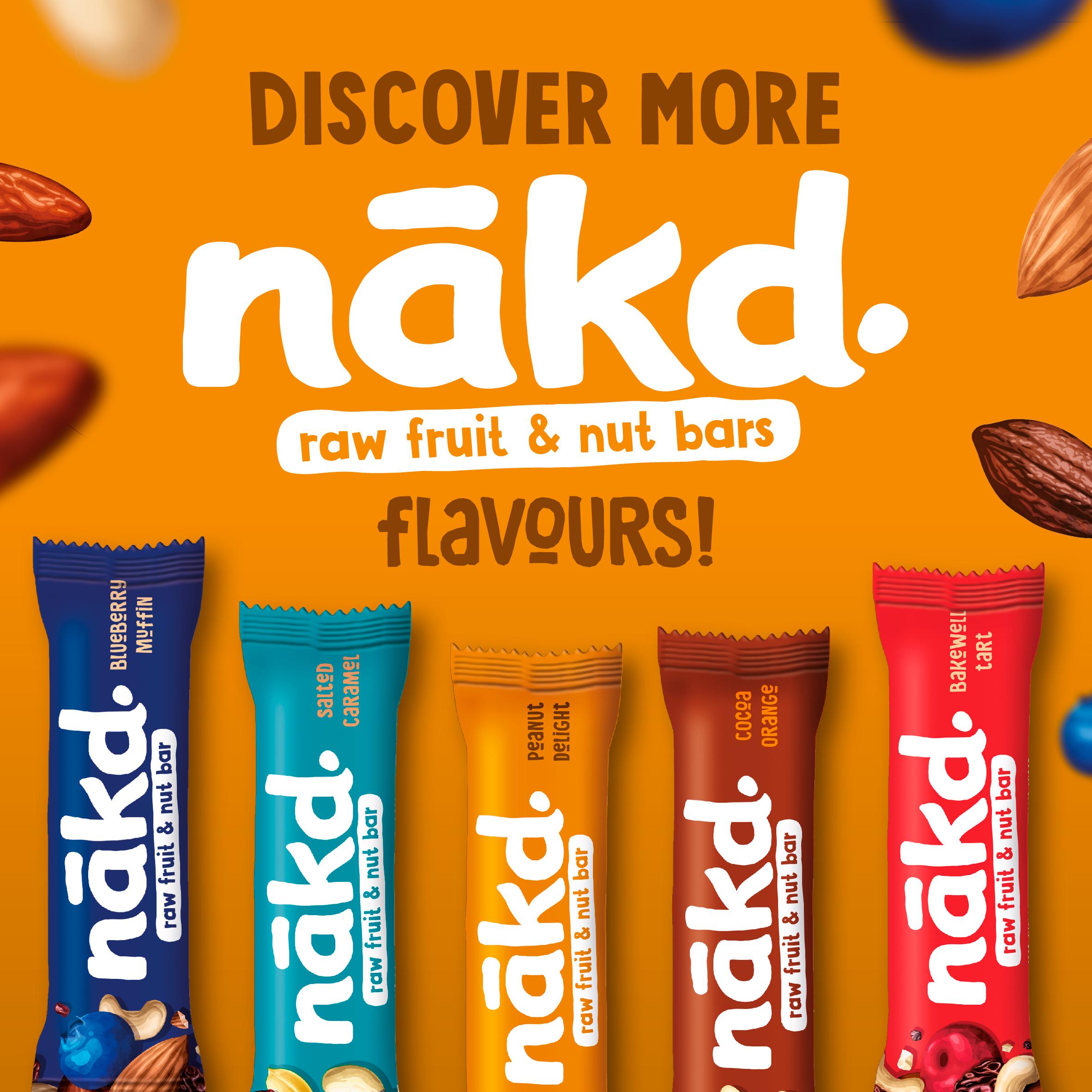 Nakd Peanut Delight Fruit & Nut Bars 4 x 35g thumbnail 2