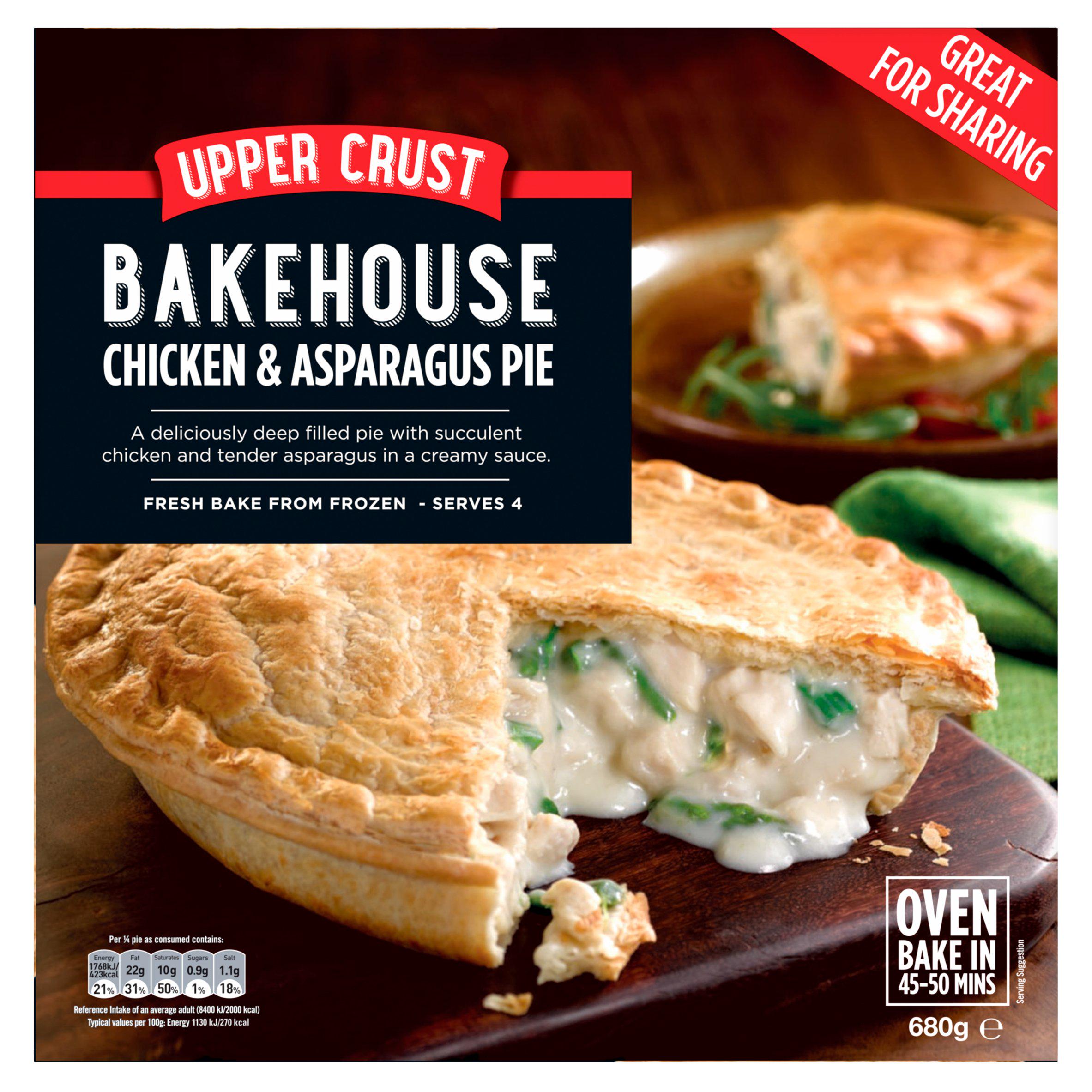 Bakehouse Chicken & Asparagus Pie 680g