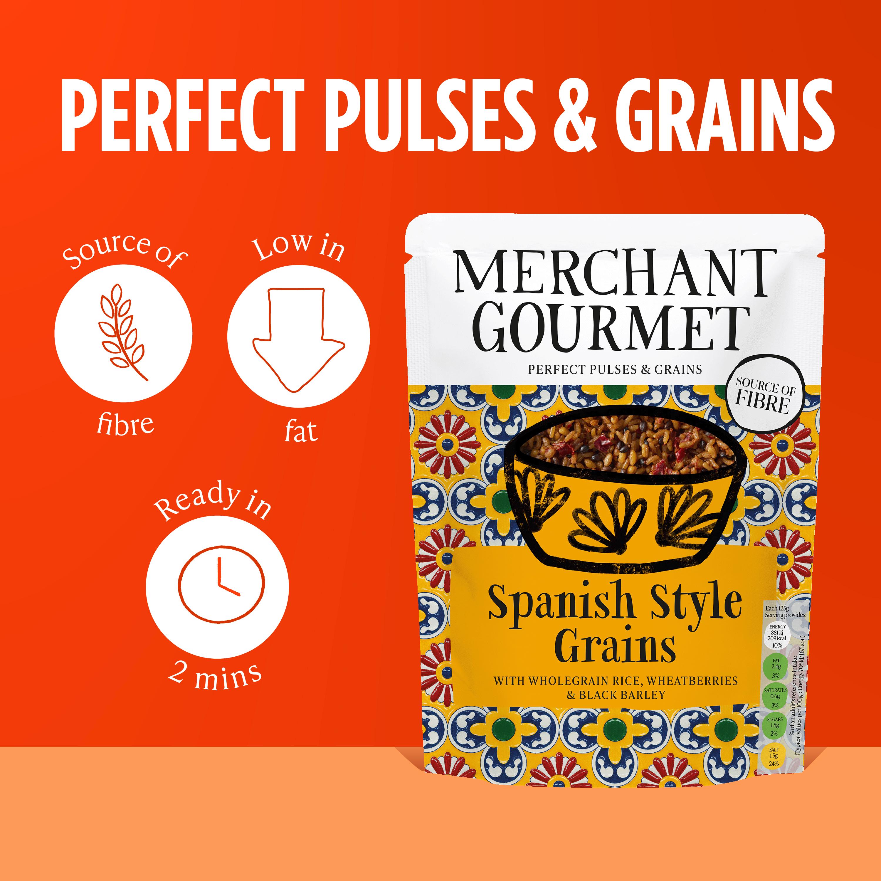 Merchant Gourmet Smoky Spanish Rice & Grains 250g thumbnail 3