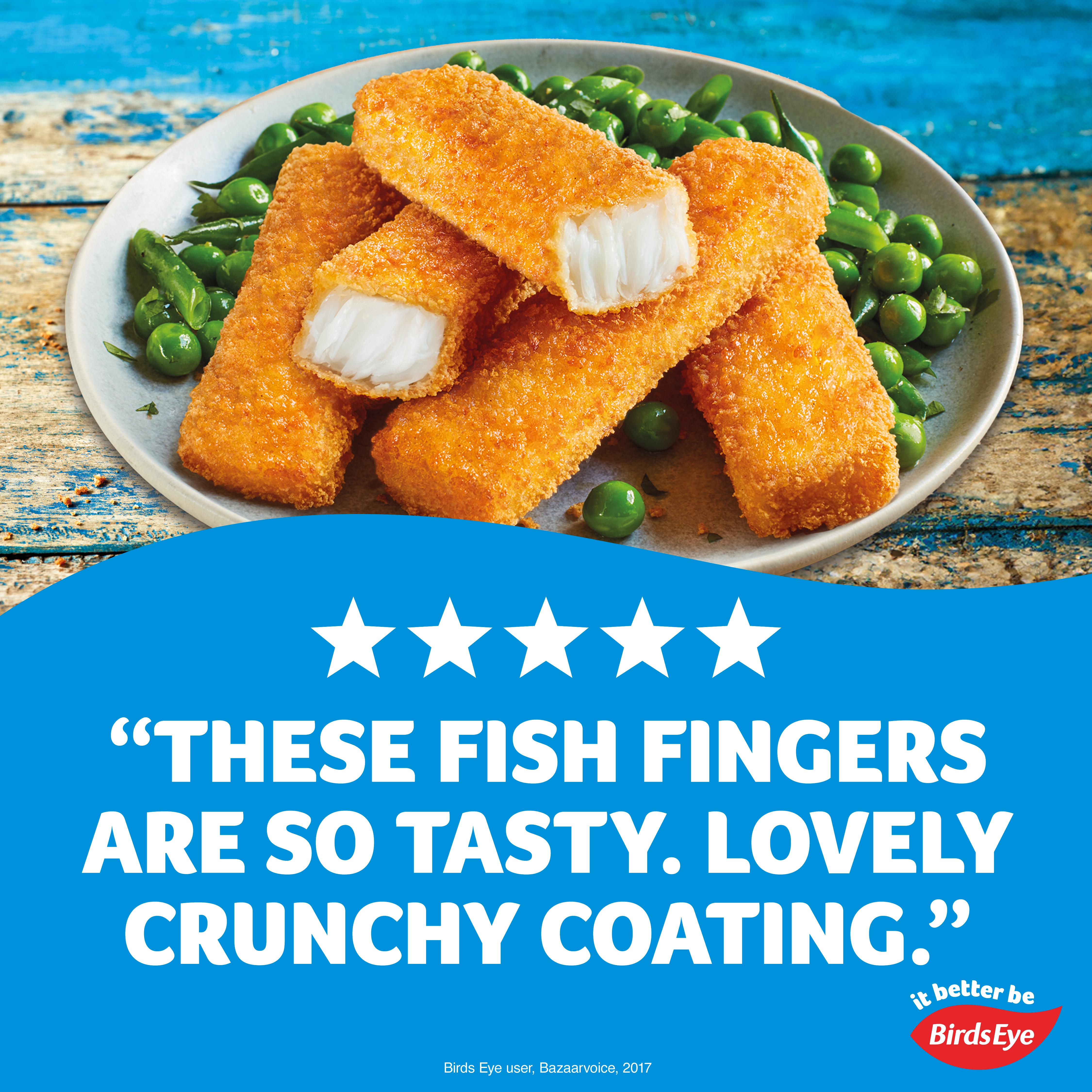 Birds Eye Gluten Free Breaded Fish Fingers x12 360g thumbnail 3