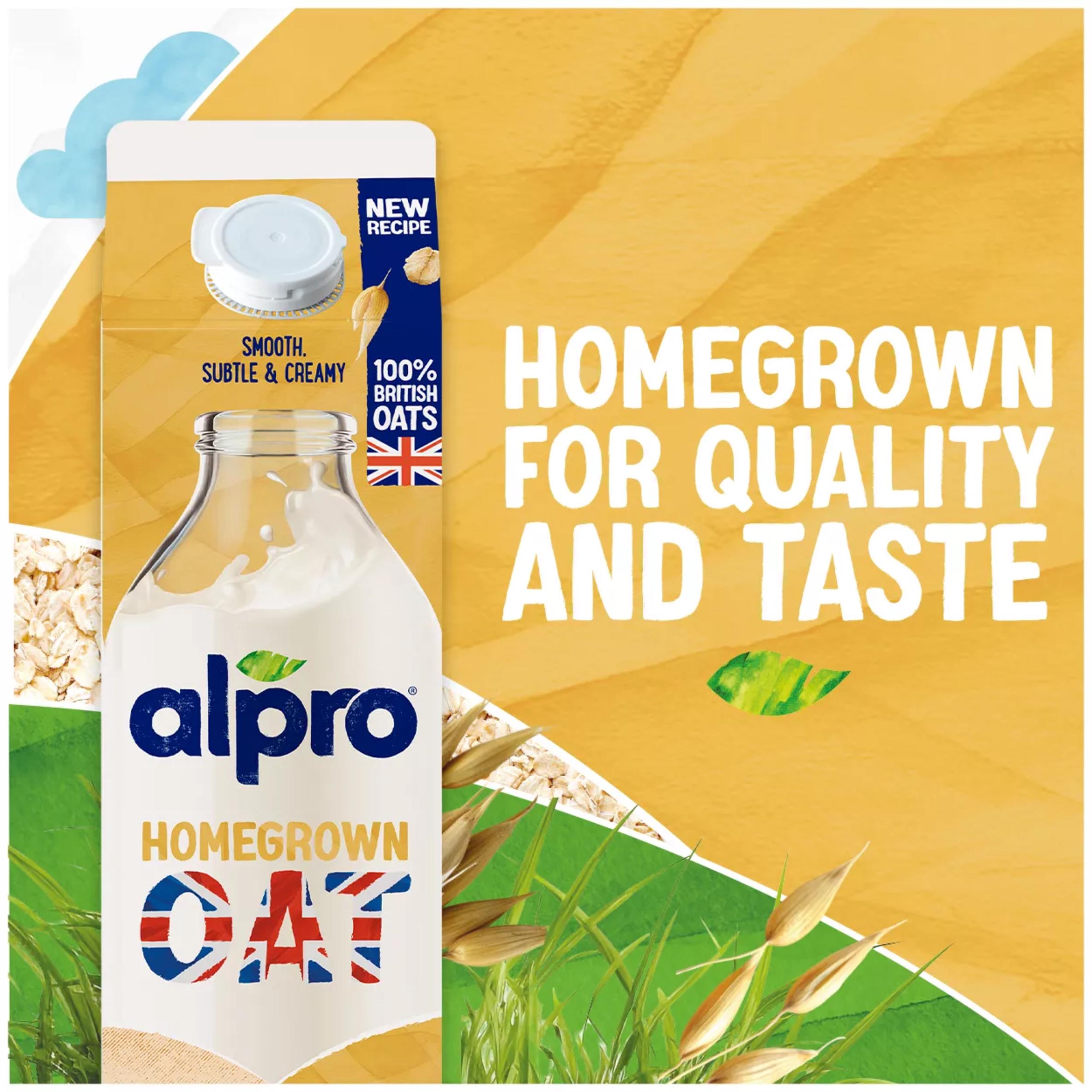 Alpro 1L Oat Original Chilled Dairy Free Drink thumbnail 3