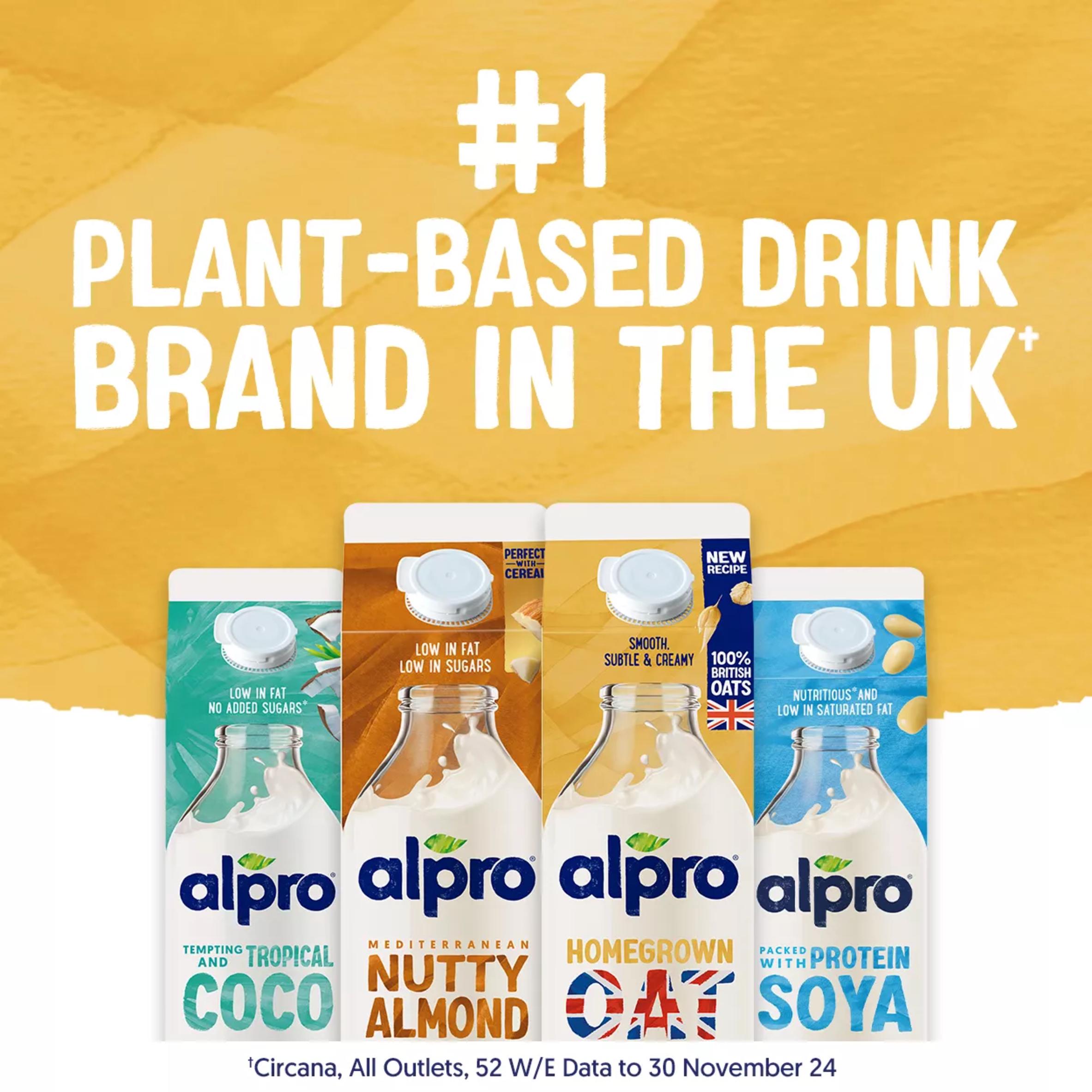 Alpro 1L Oat Original Chilled Dairy Free Drink thumbnail 4