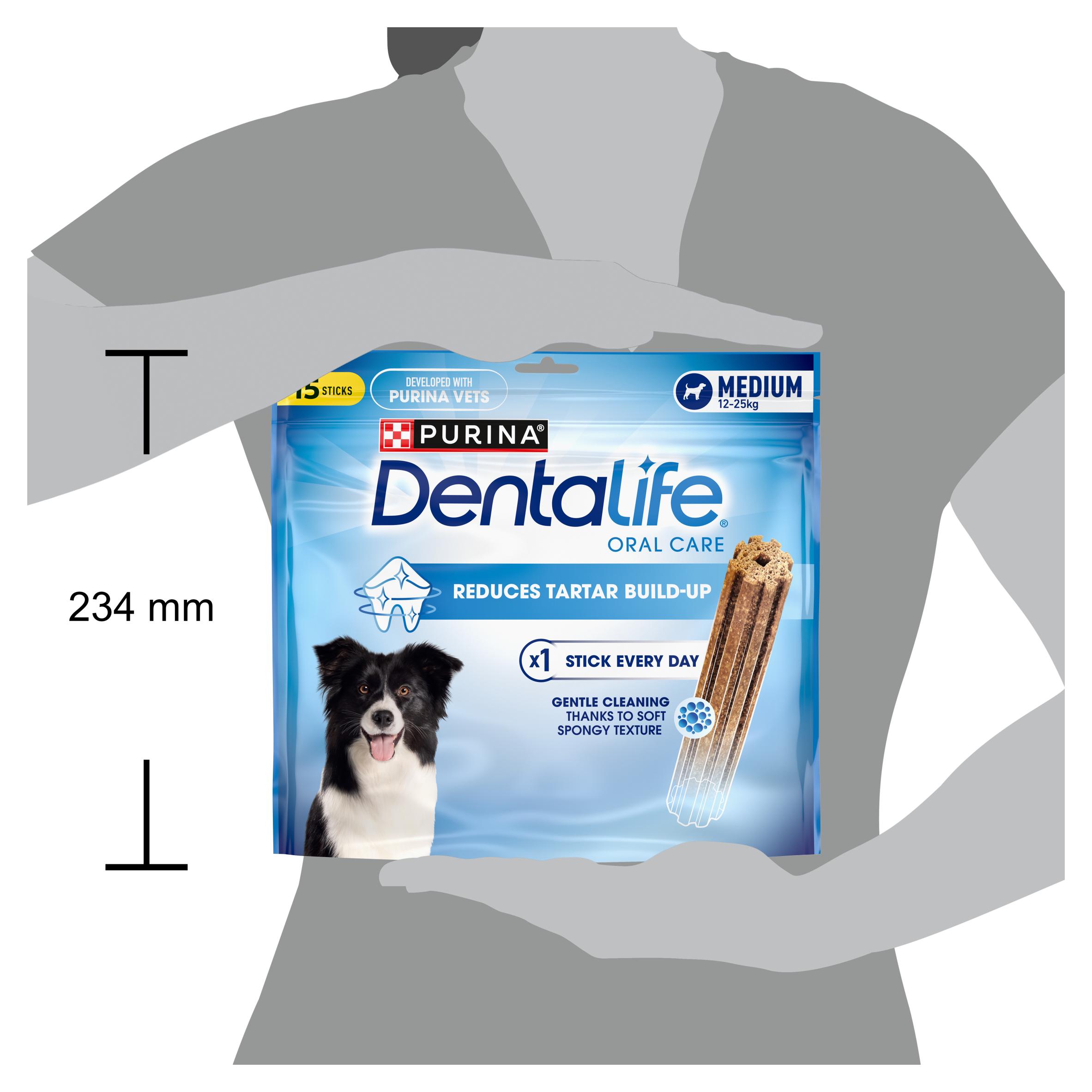 Dentalife Medium Dental Chicken Dog Chews 15 Sticks thumbnail 2