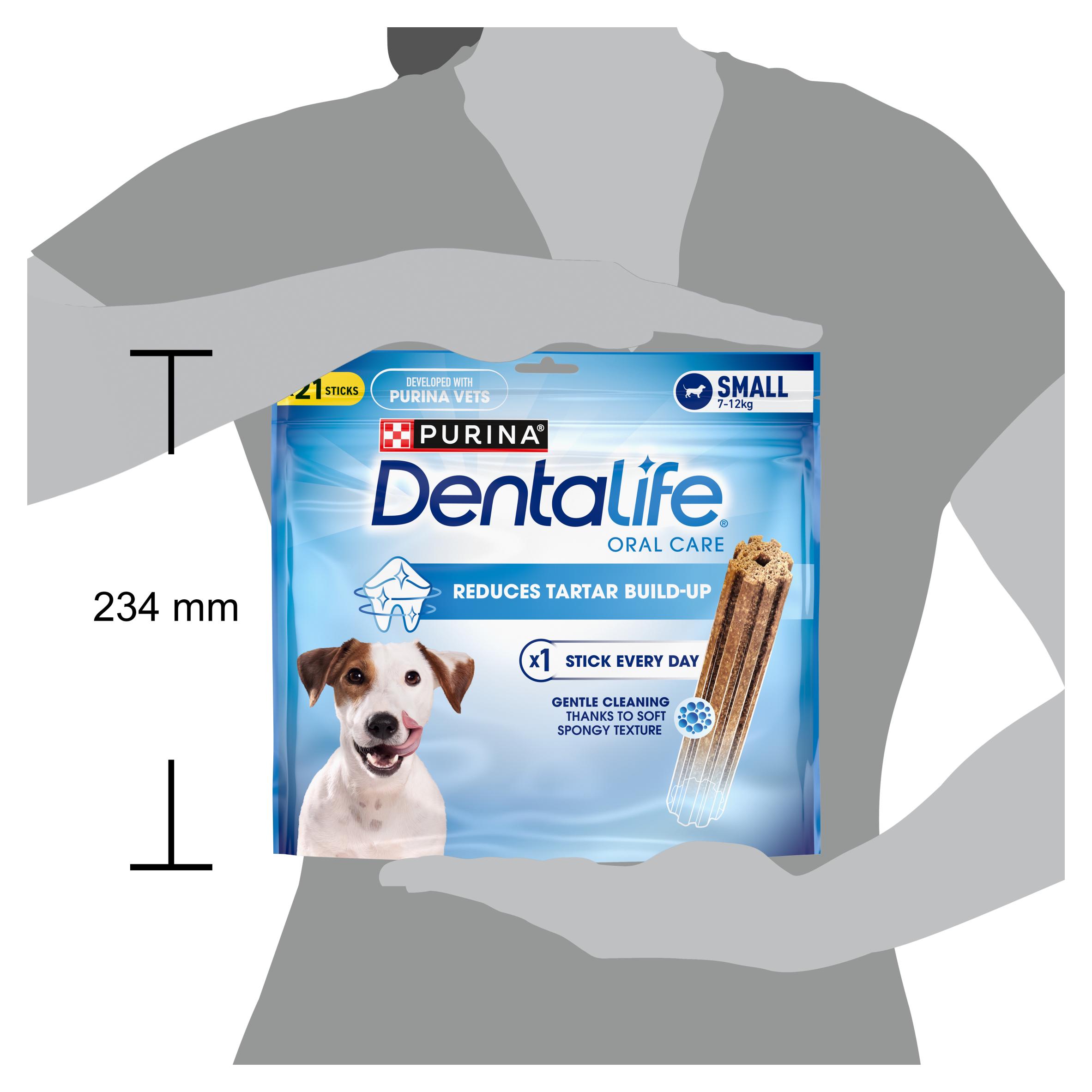 Dentalife Small Dental Chicken Dog Chews Sticks x21 thumbnail 2