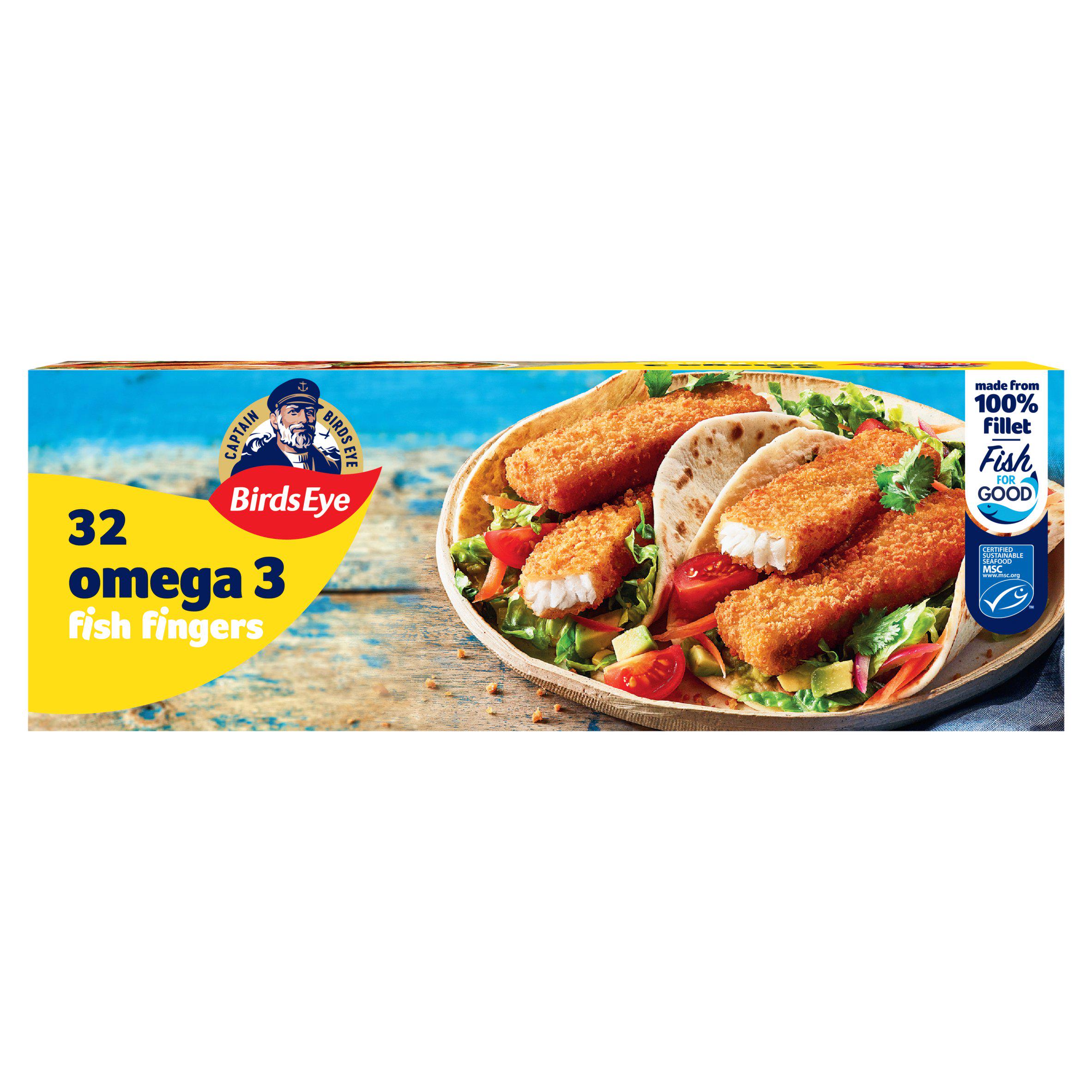 30 Omega 3 Fish Fingers 840g