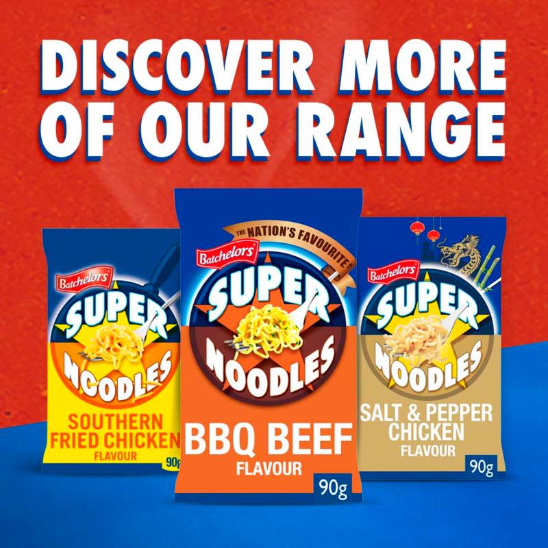 Batchelors Super Noodles Chicken Multipack 4 x 90g thumbnail 3