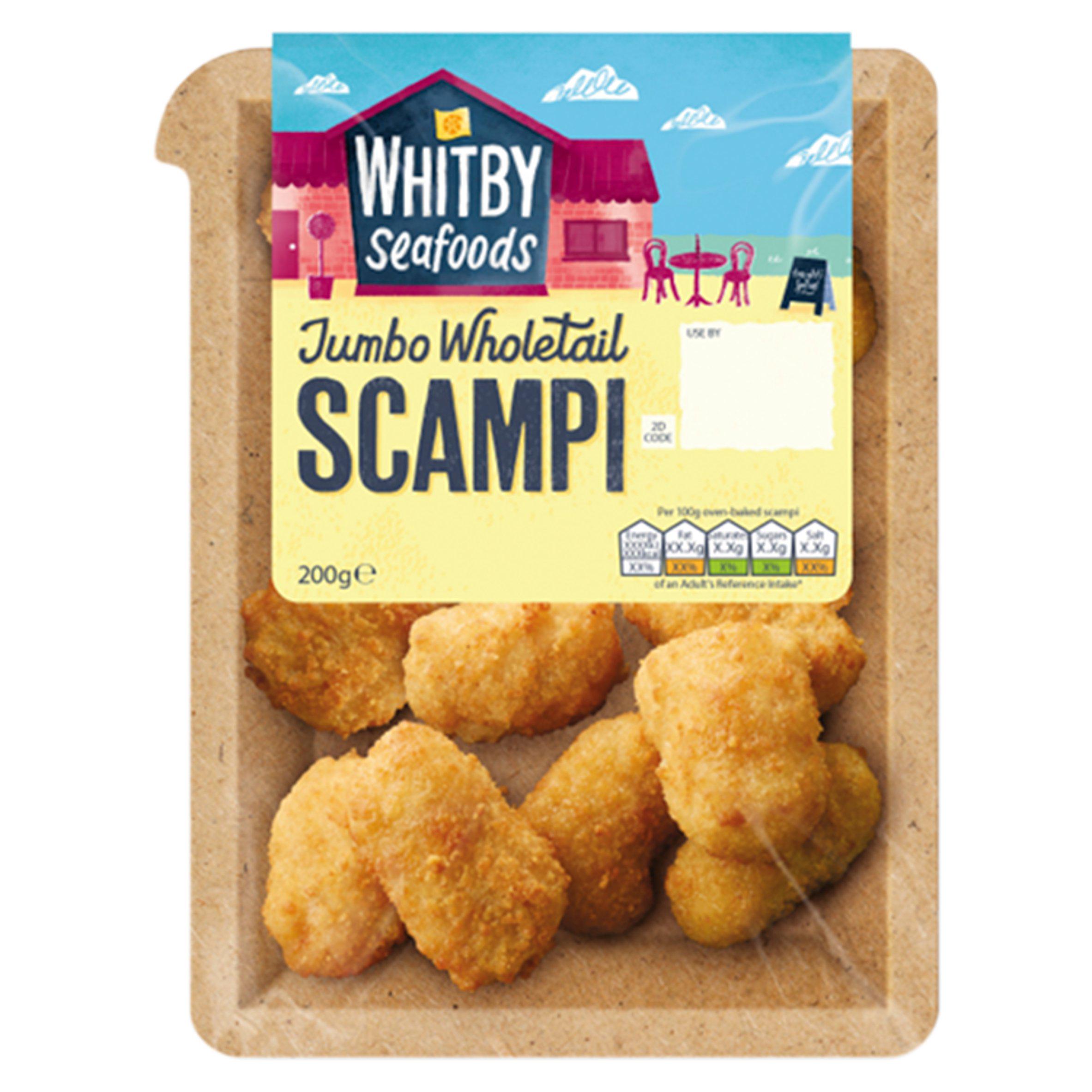 Wholetail Scampi 200g