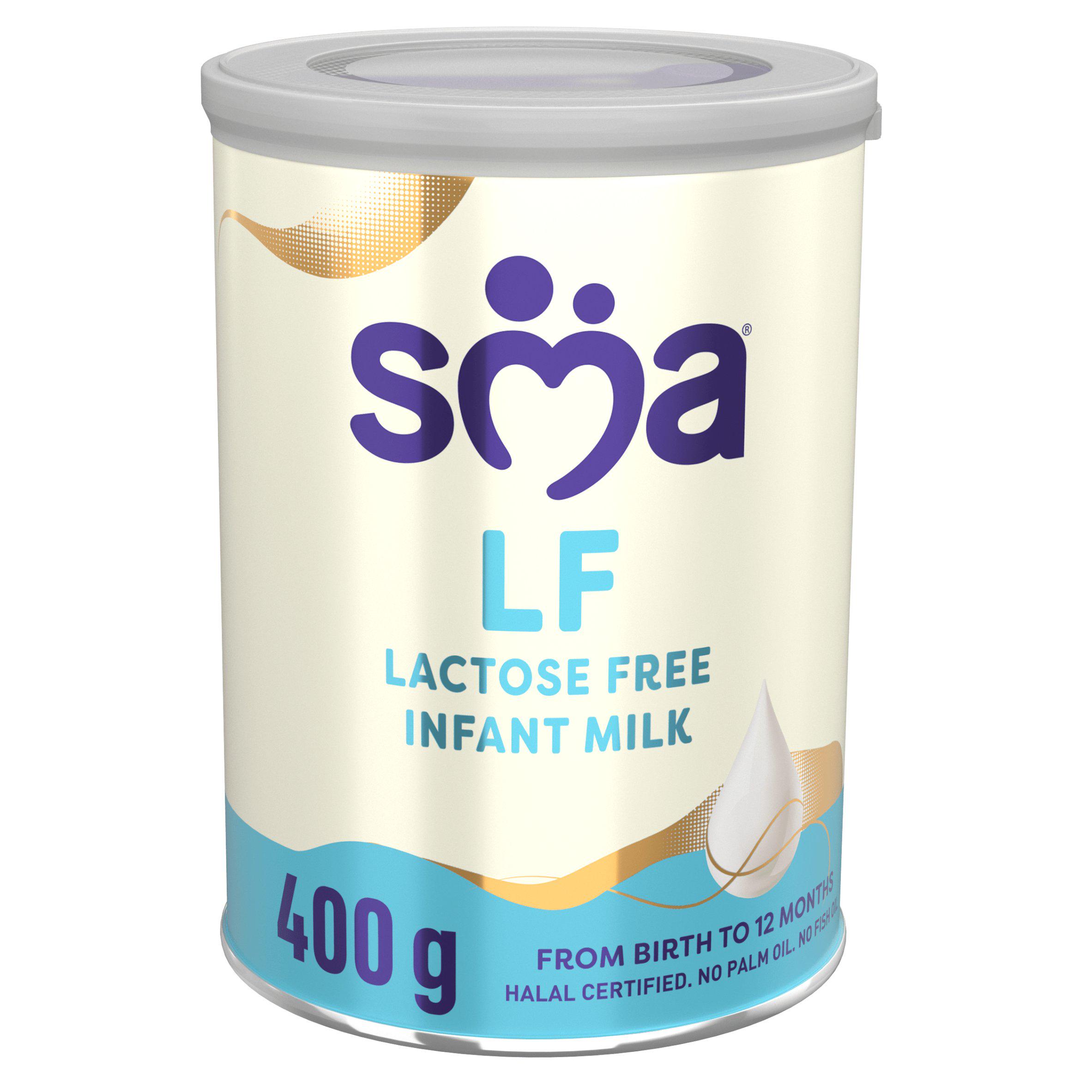 SMA Lactose Free Formula Powder, From Birth