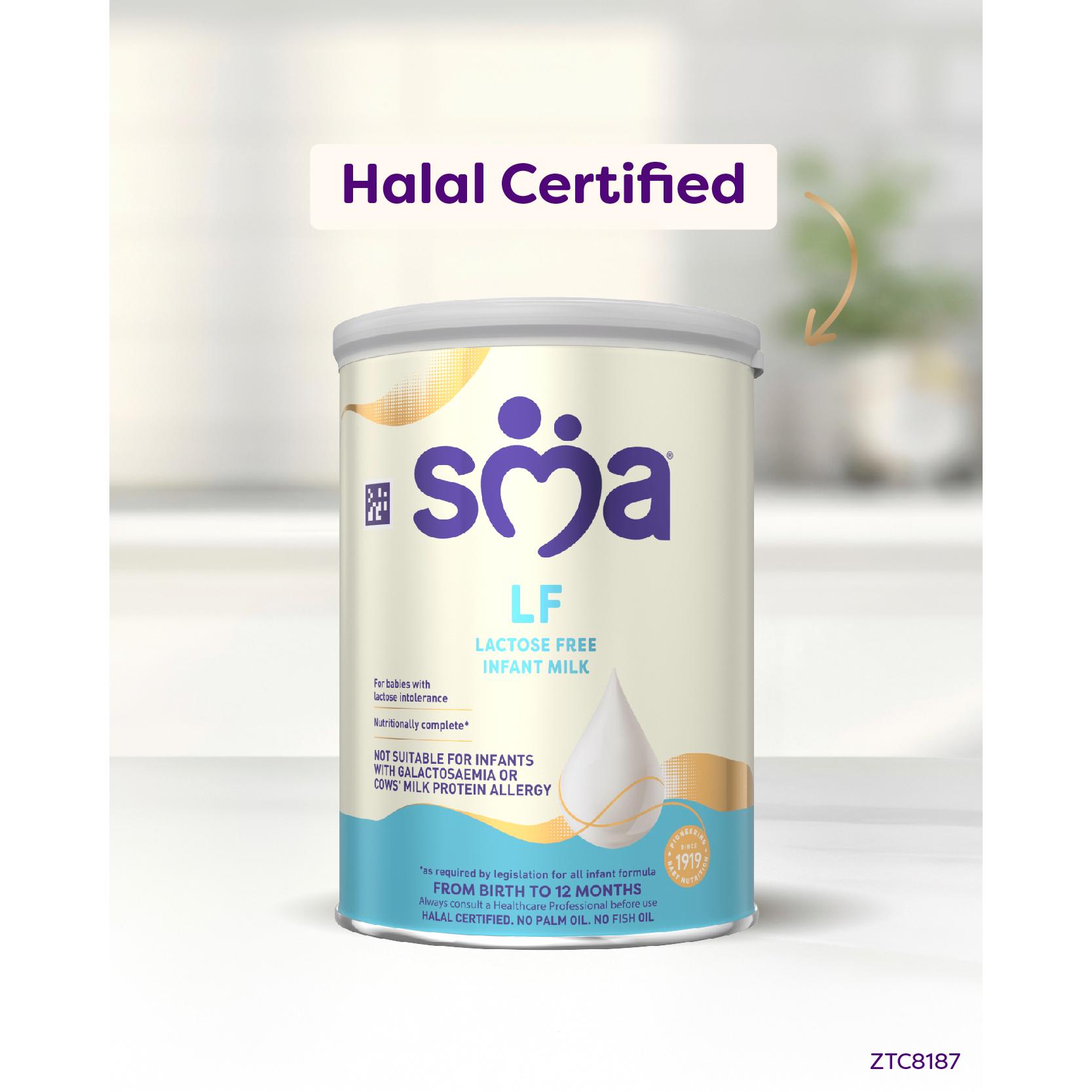 SMA LF Lactose Free Infant Baby Milk Powder Formula, From Birth 400g thumbnail 6