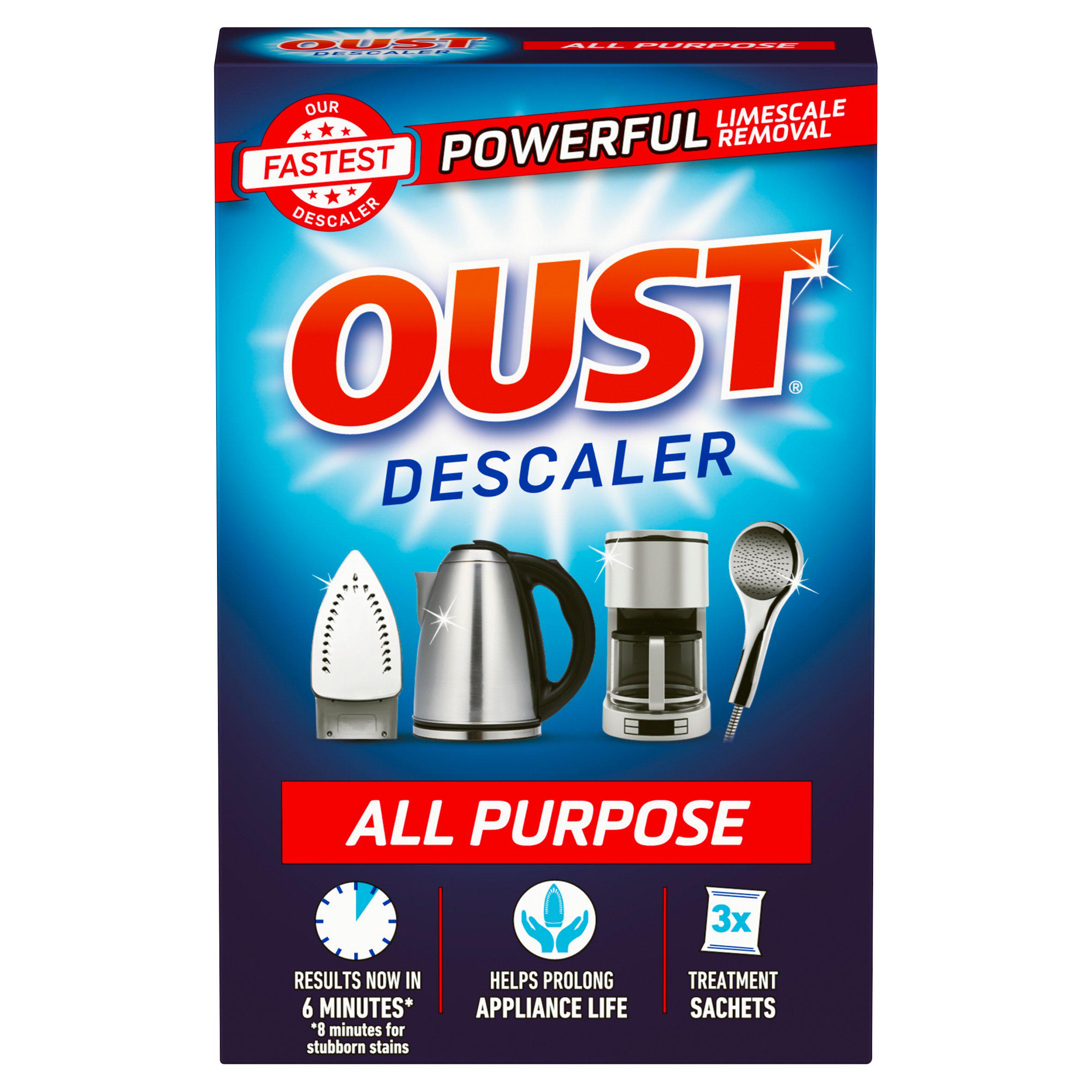 Oust All Purpose Descaler Sachet 3 x 25ml Pack