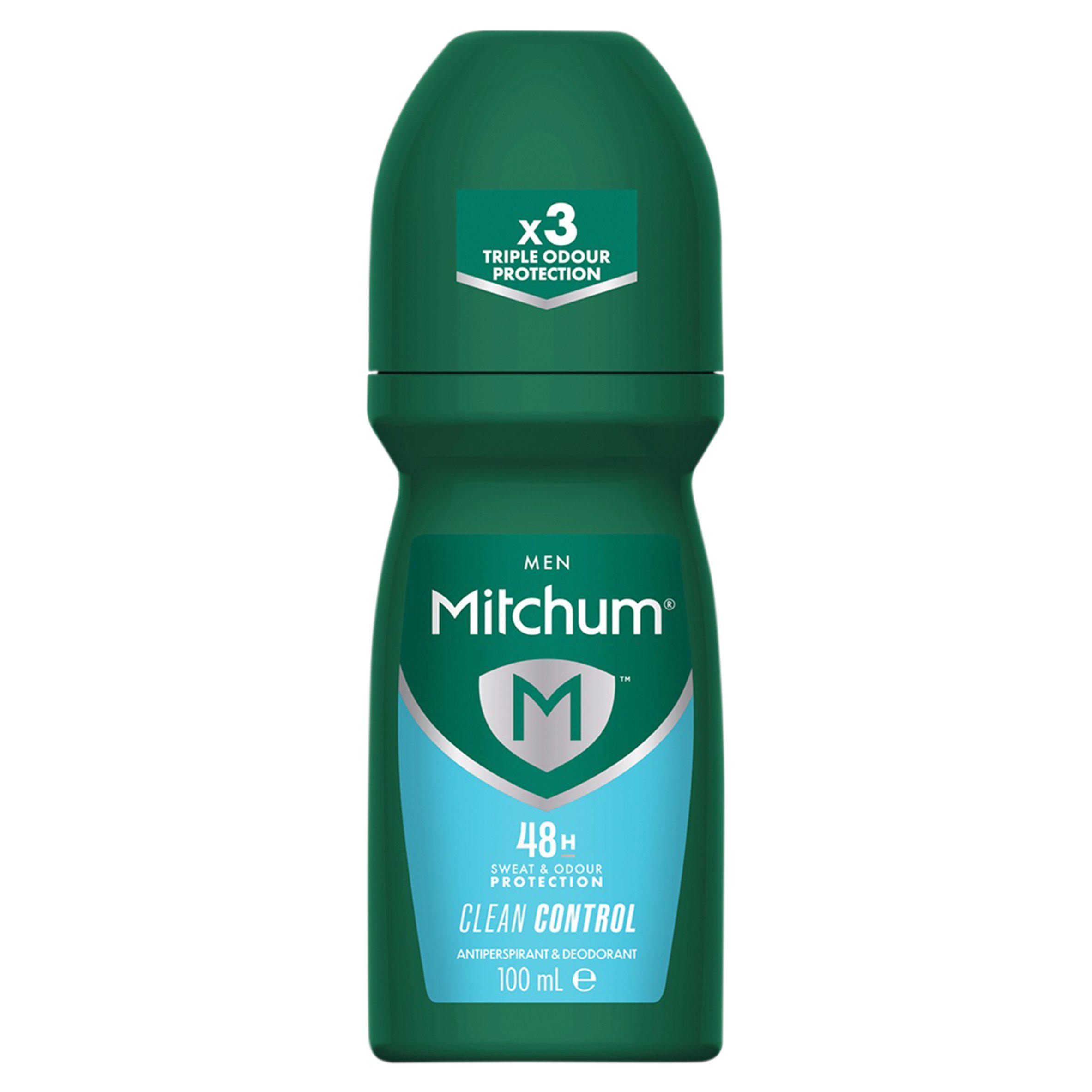 Mitchum Men Clean Control Roll On Deodorant