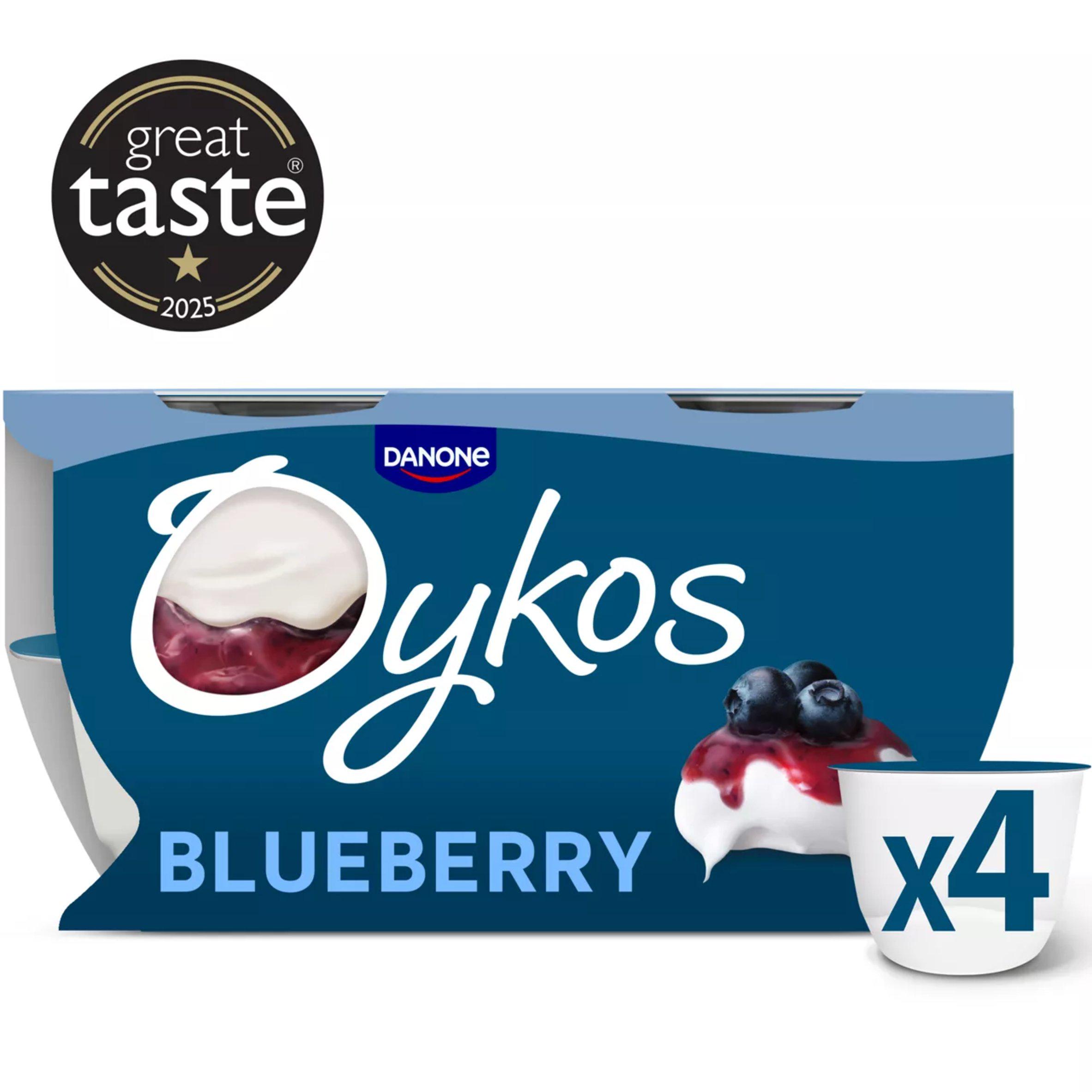 Oykos Blueberry Luxury Greek Style Yoghurt