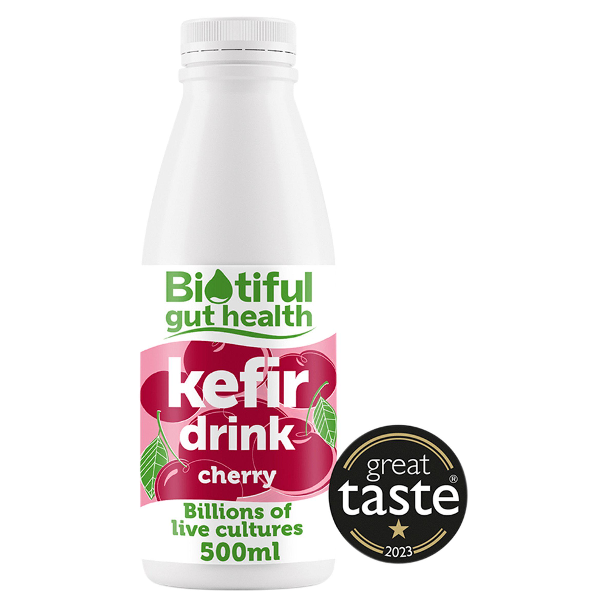 Biotiful Gut Health Kefir Milk Drink Cherry 500ml