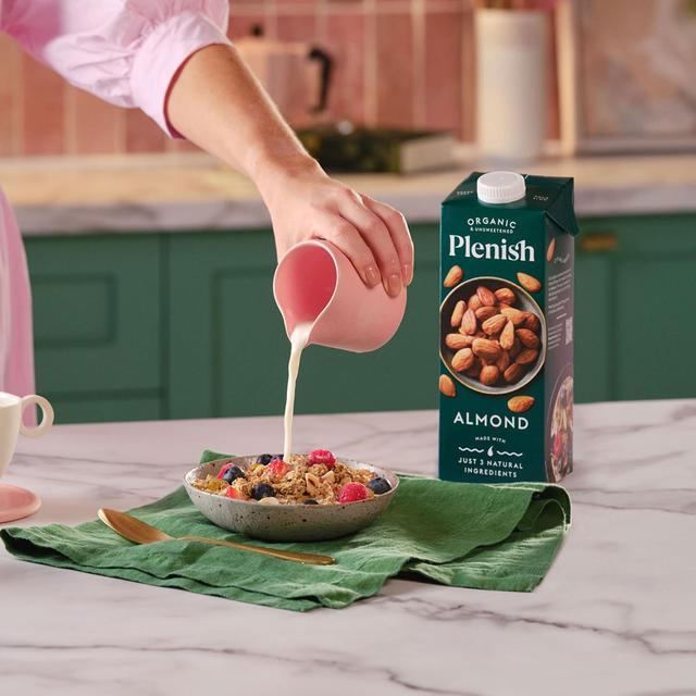 Plenish 1L Chilled Dairy Free Organic Almond Drink thumbnail 3