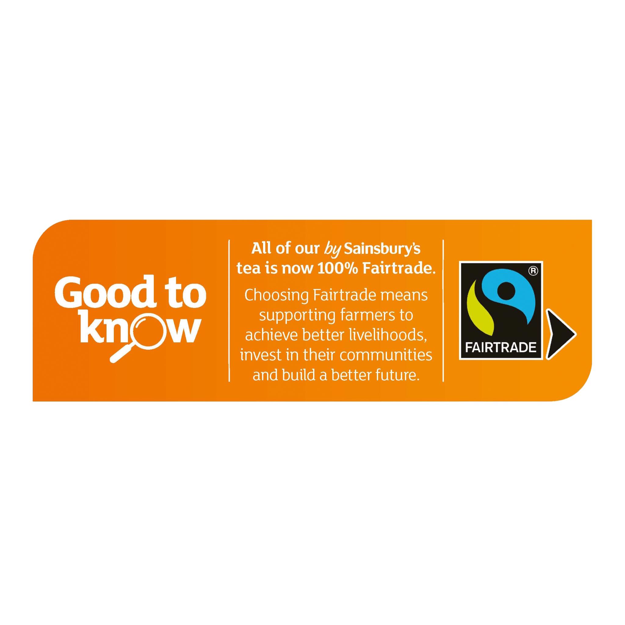 Sainsbury's Red Label Fairtrade Tea Bags x160 500g thumbnail 2