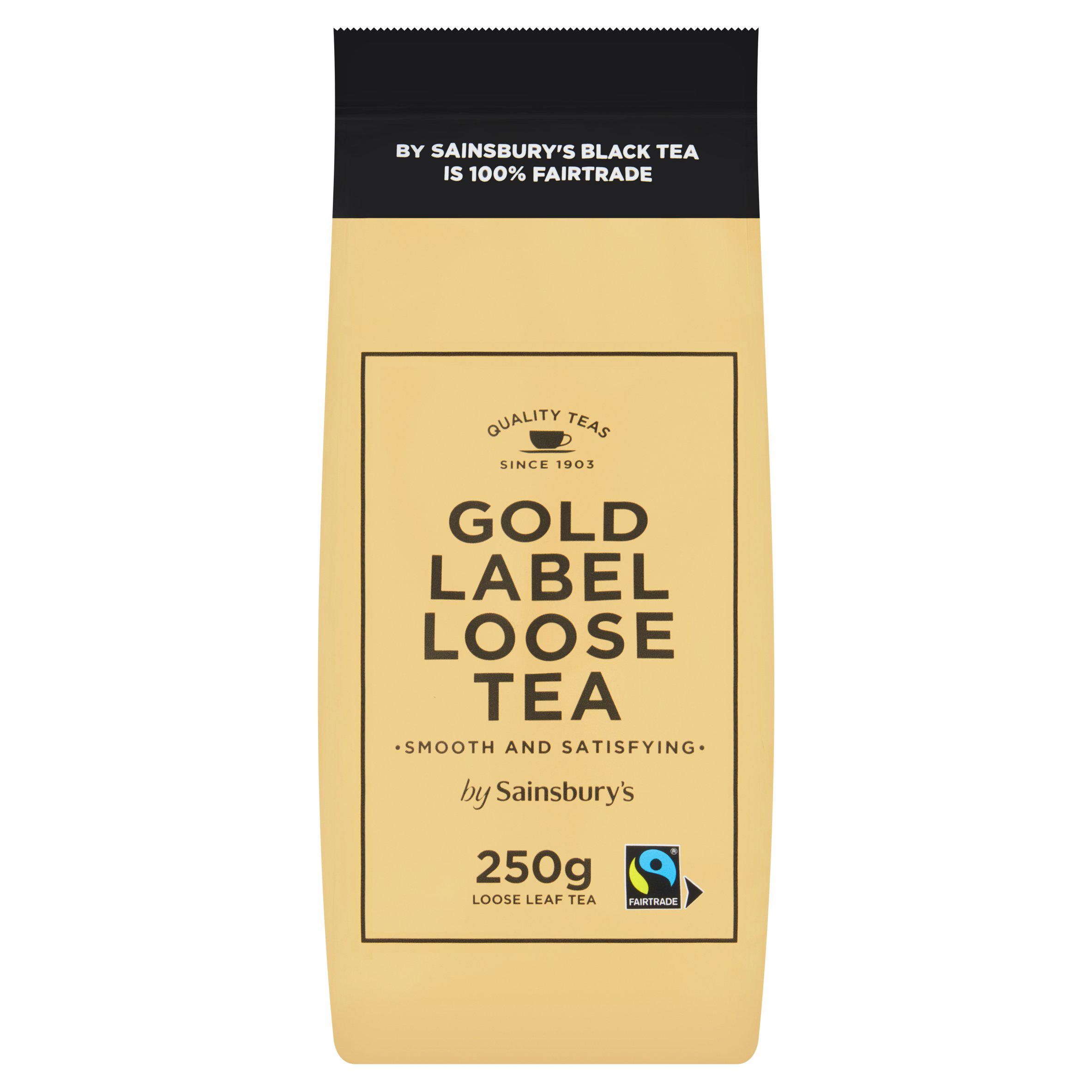 Sainsbury's Gold Label Fairtrade Loose Tea 250g