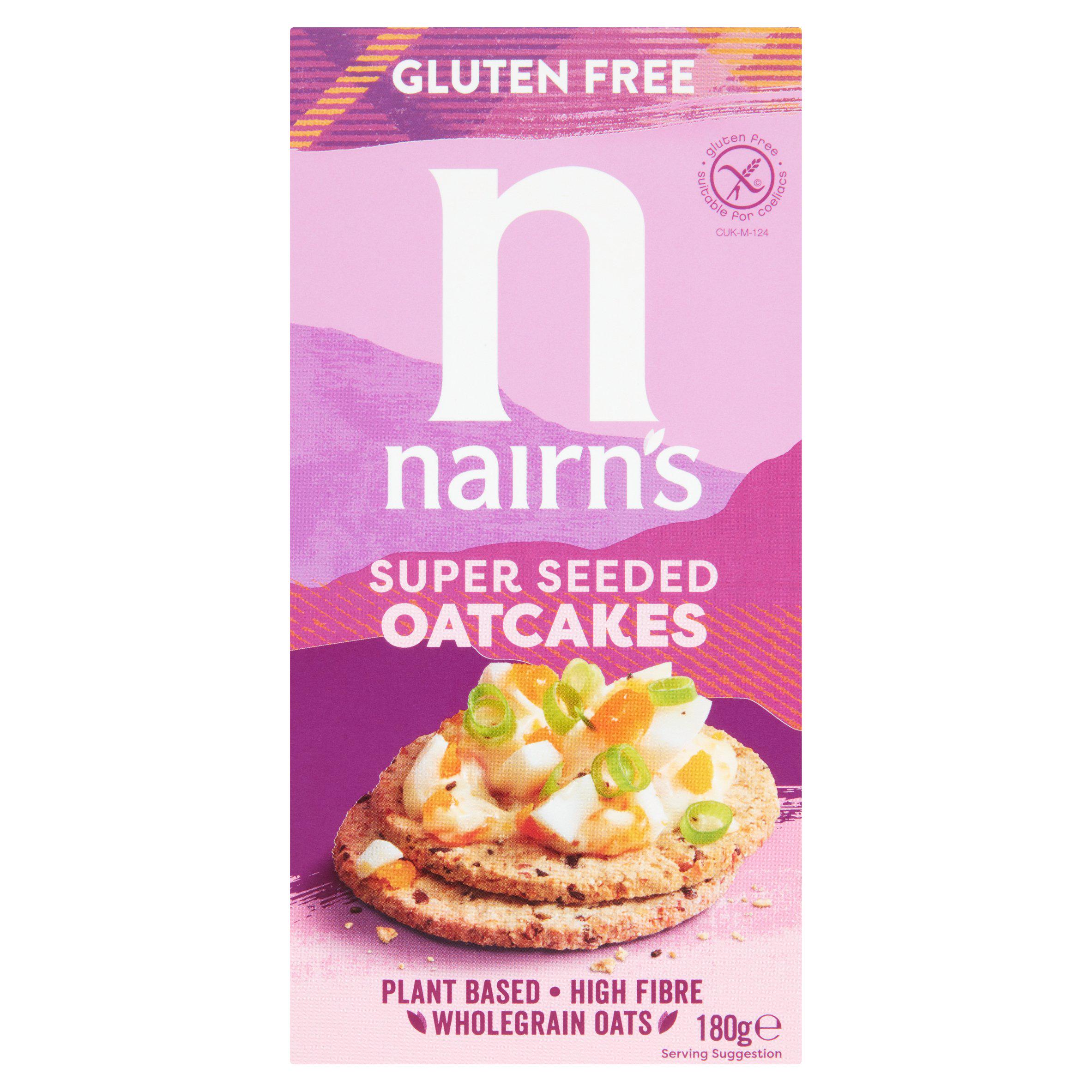 Nairn's Gluten Free Super Seeded Oatcakes