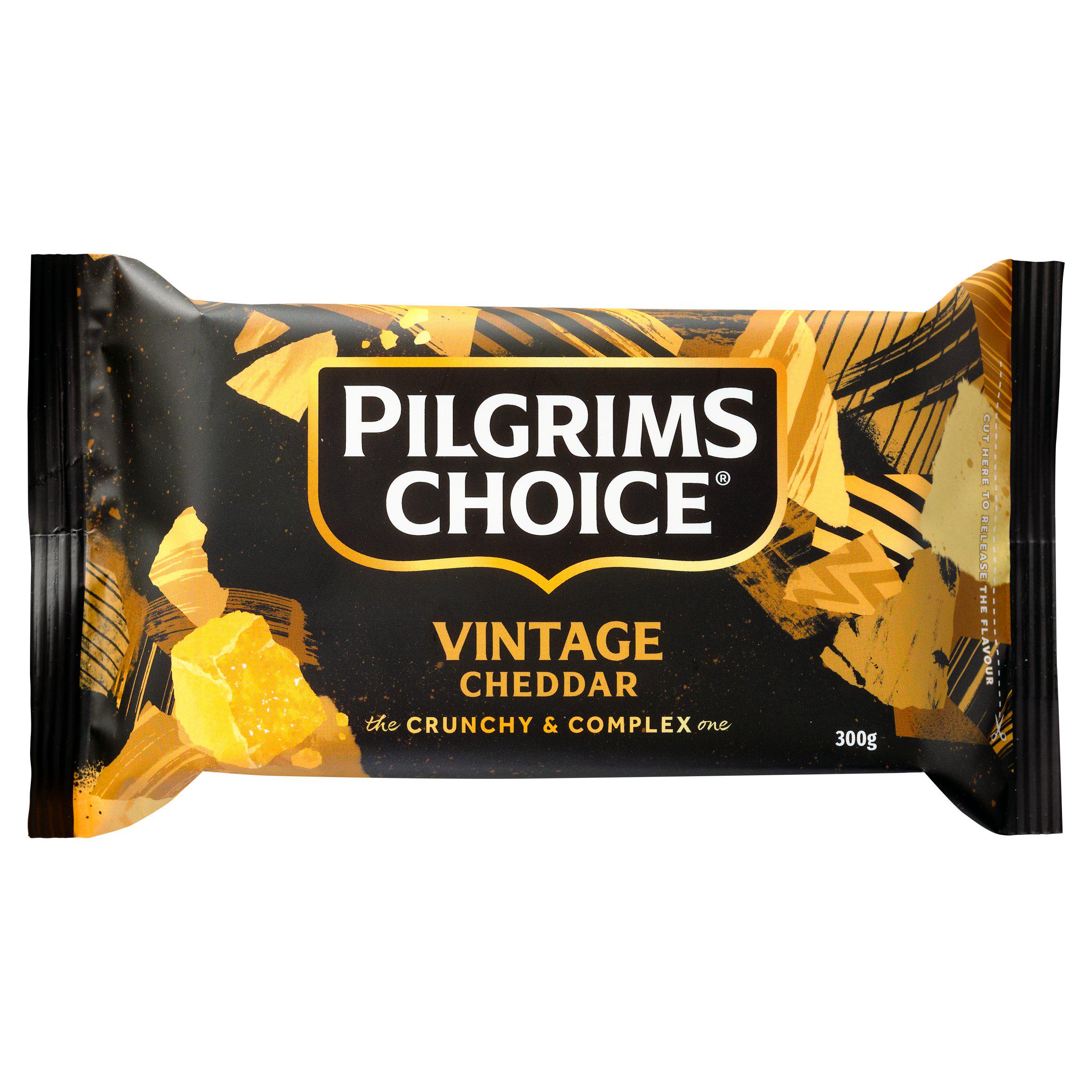 Pilgrims Choice Vintage Cheddar Cheese 300g