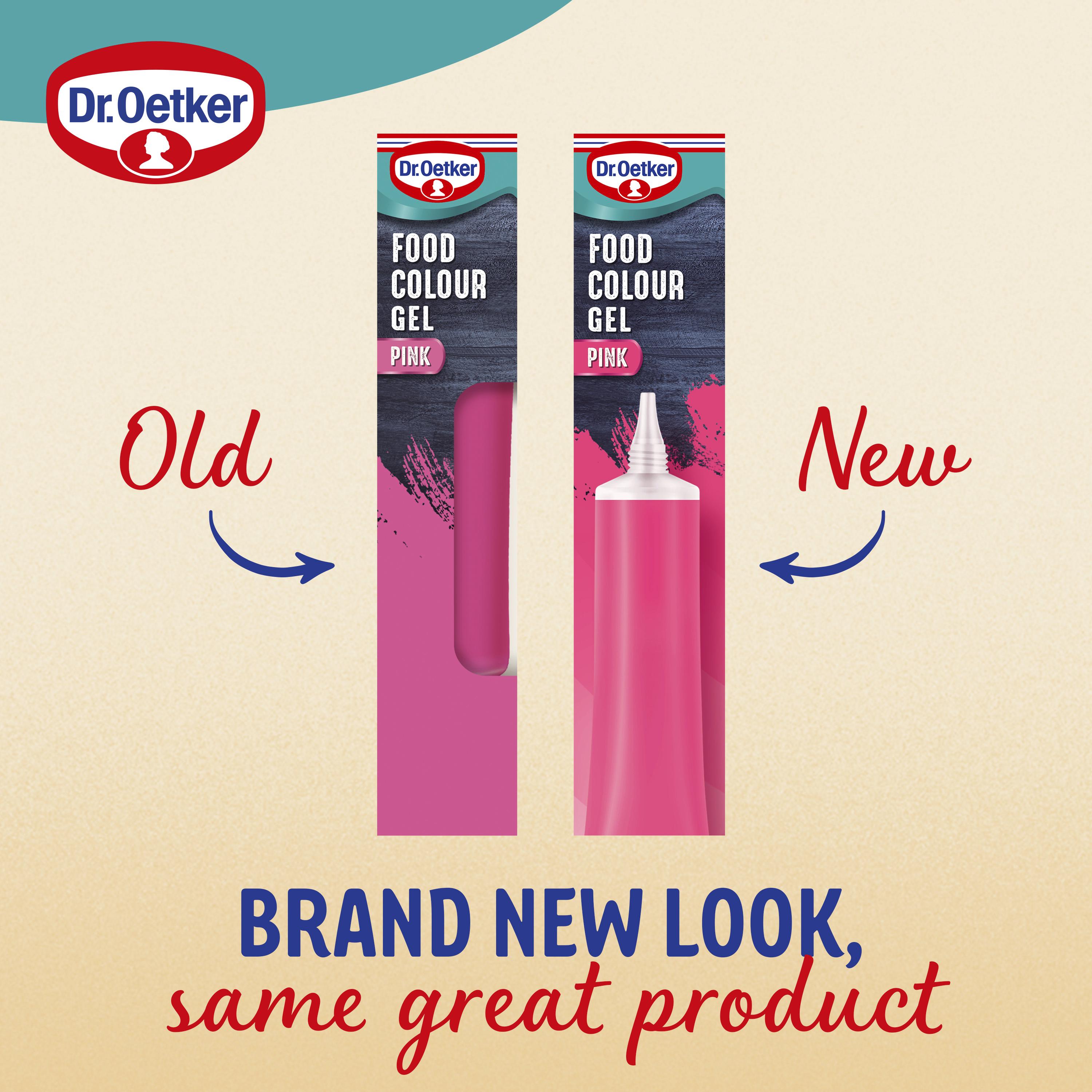 Dr. Oetker Extra Strong Pink Food Colouring Gel 15g thumbnail 2