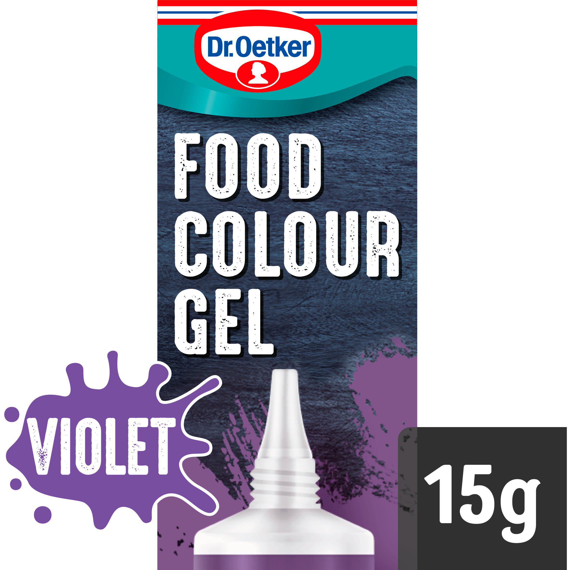 Dr. Oetker Extra Strong Violet Food Colouring Gel 15g
