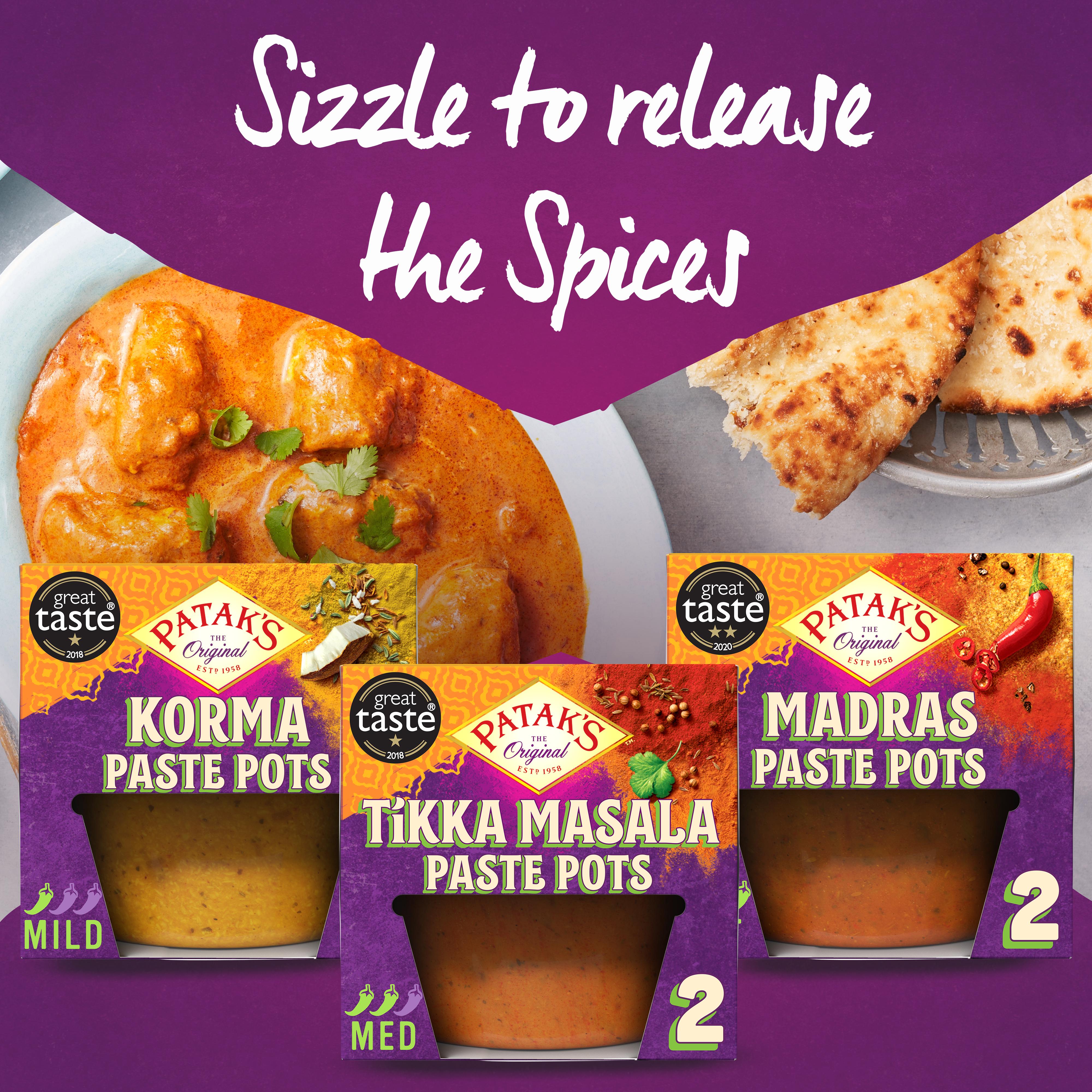 Patak's Tikka Masala Paste Pots 2 x 70g thumbnail 3