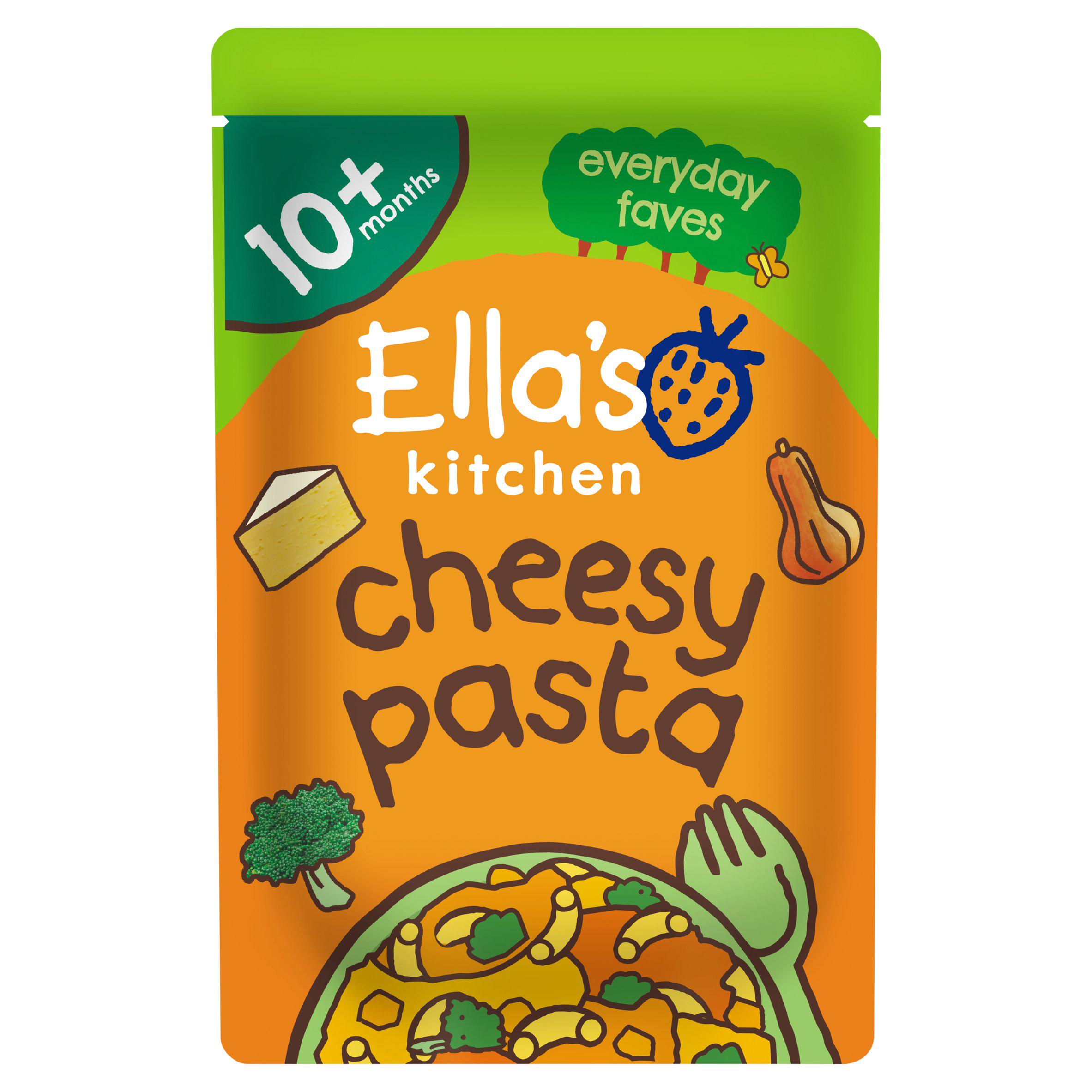 Ella's Kitchen Cheesy Pasta Baby Food Pouch 10+ Months