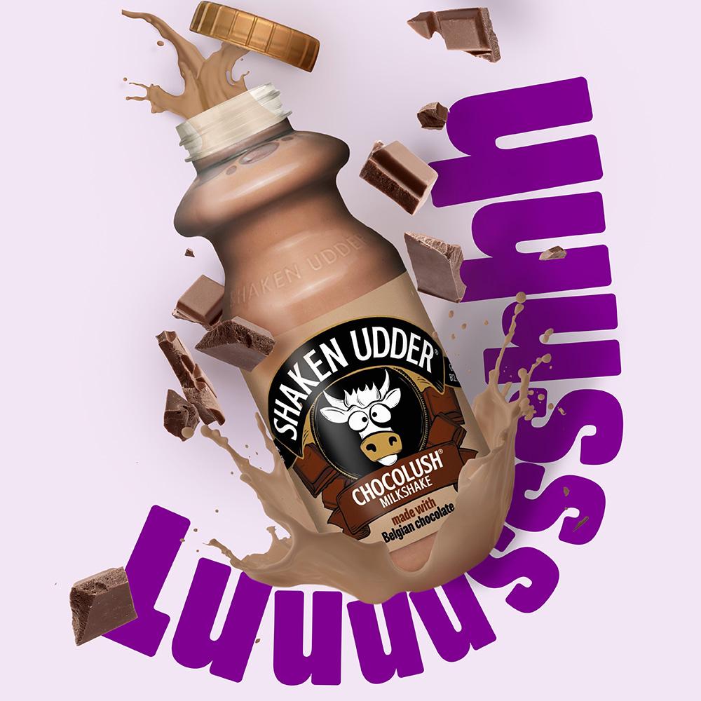 Shaken Udder Chocolush Milkshake 330ml thumbnail 4