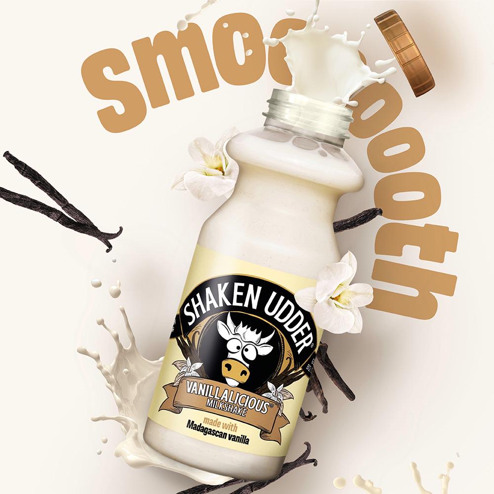 Shaken Udder Vanilla licious Milkshake 330ml thumbnail 4